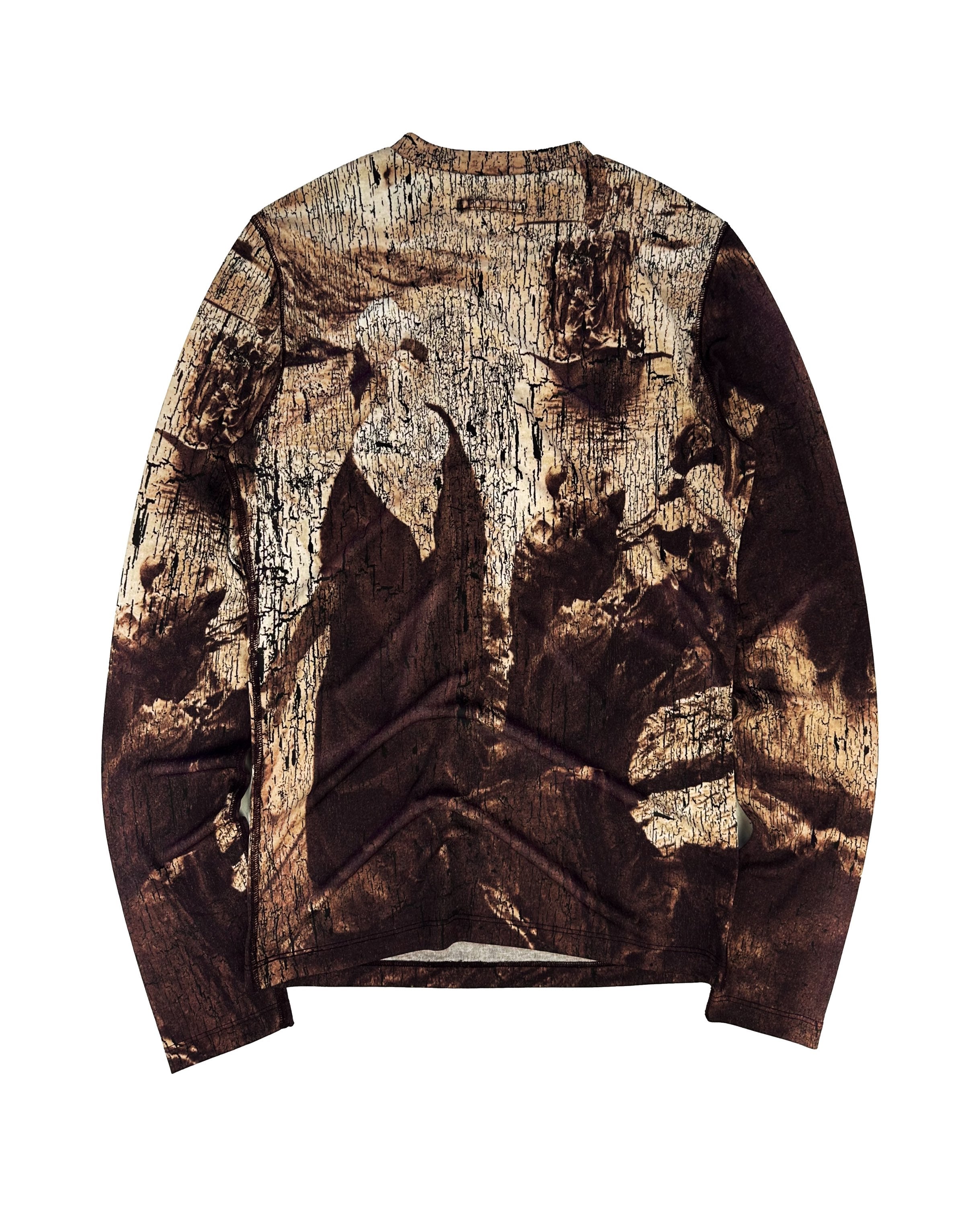 SS98 Jean Paul Gaultier ‘Bedouins’ Mesh Tattoo Longsleeve Shirt