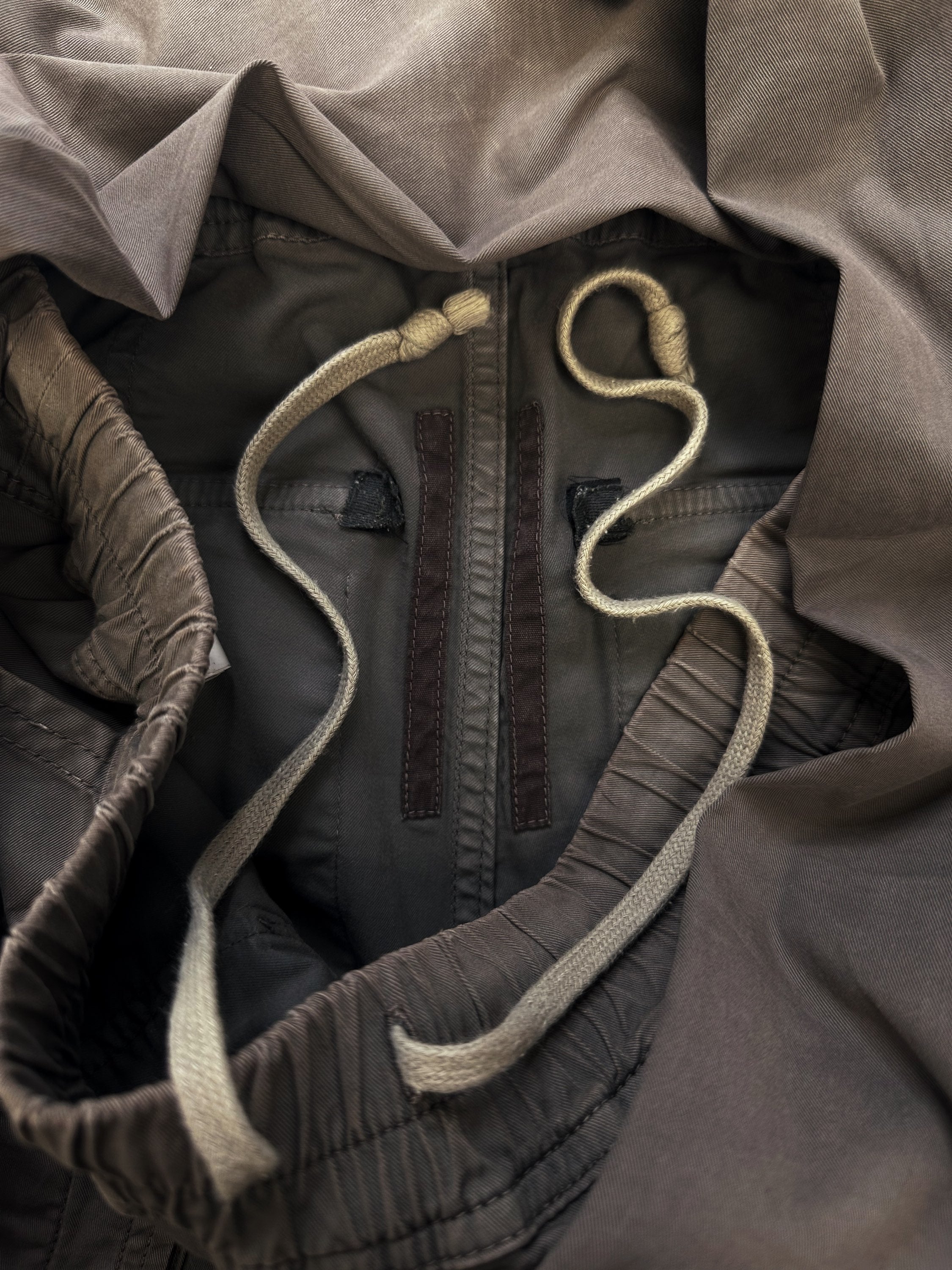 SS14 Rick Owens ‘Creatch’ Cargo Dust Wide Cut Pants