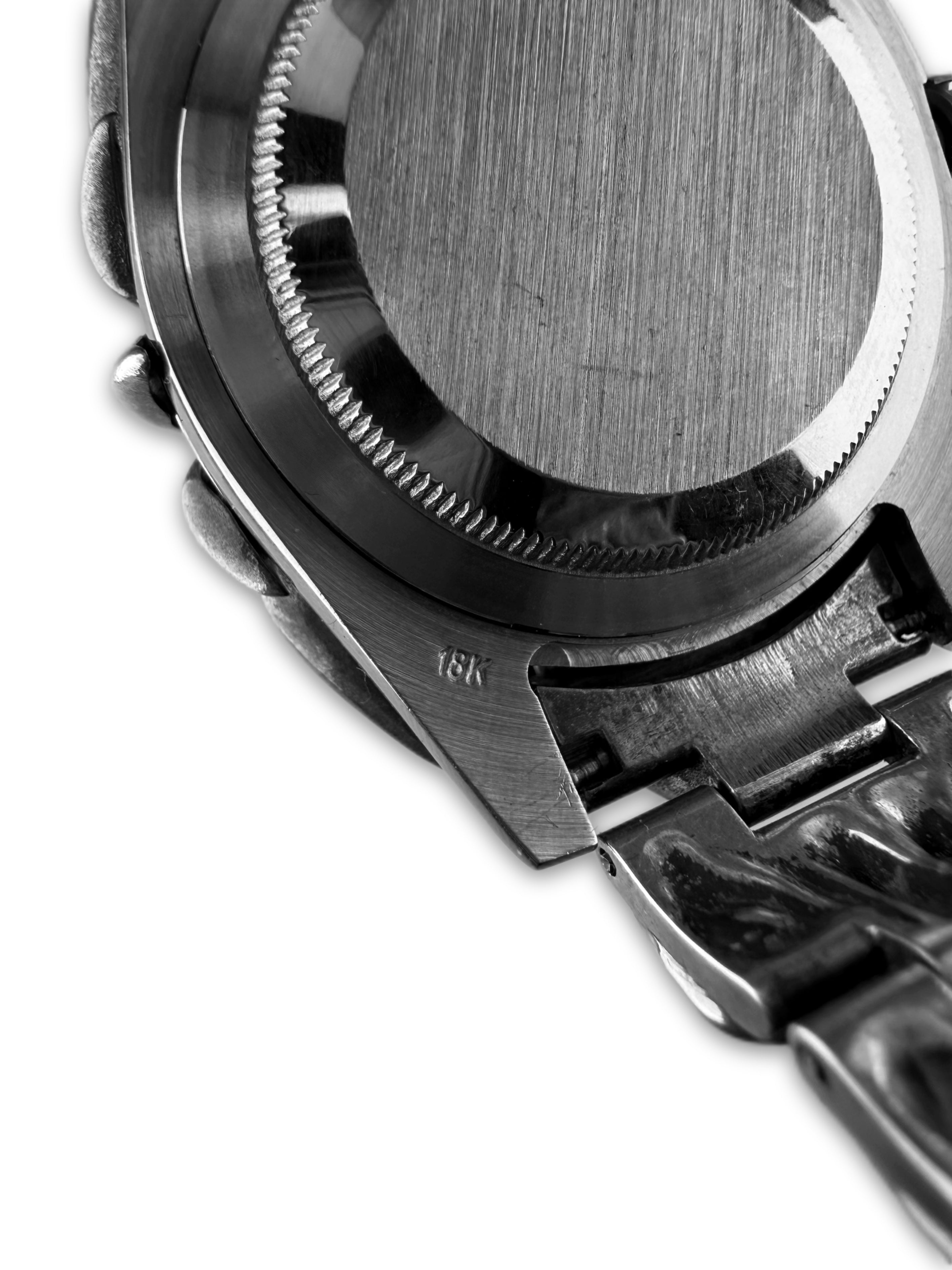 Alabaster Industries ‘Golden Web’ 18K White Dial Wrist Watch