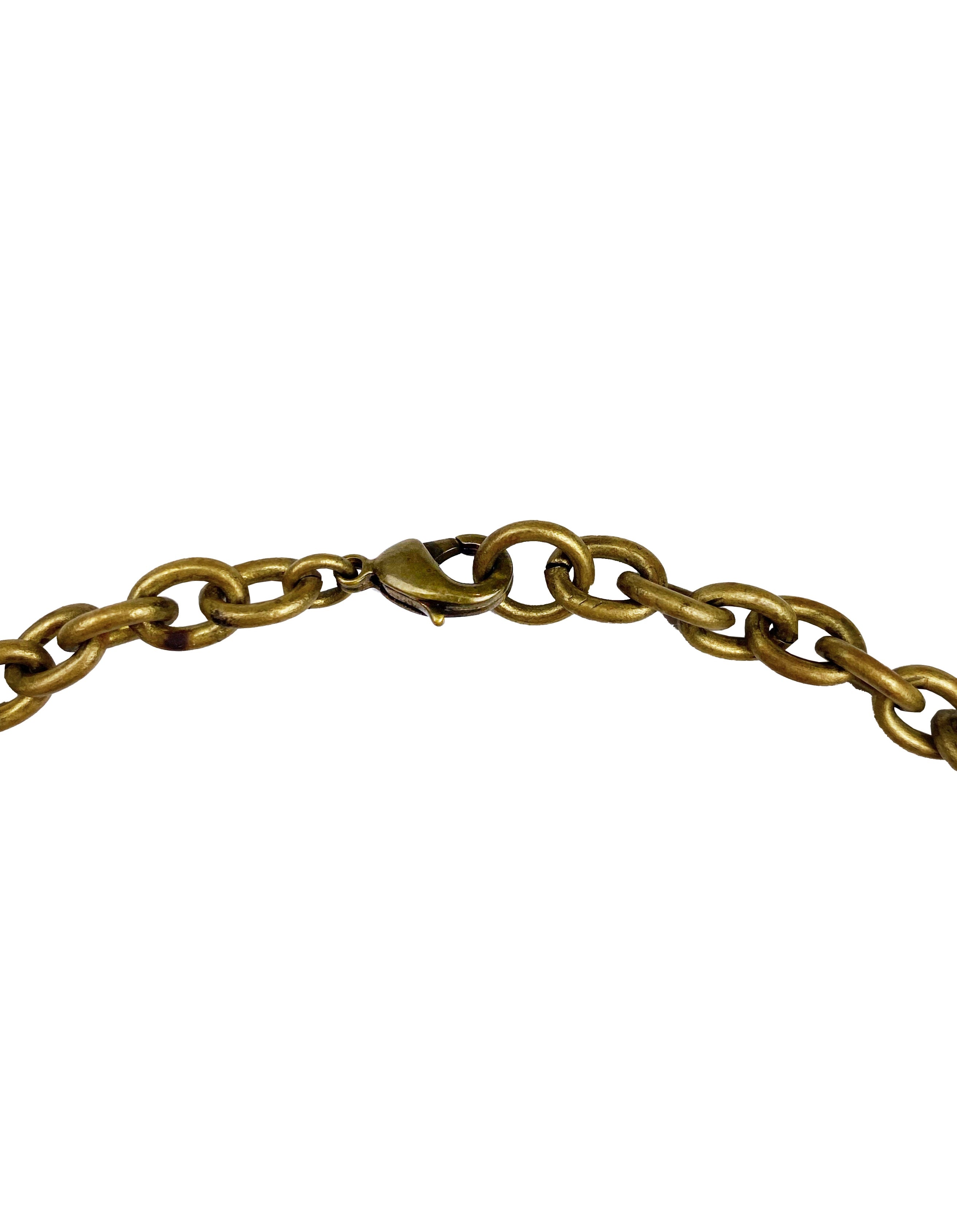 FW06 Number (N)ine x Jam Home Made Multi Skull Gold Chain