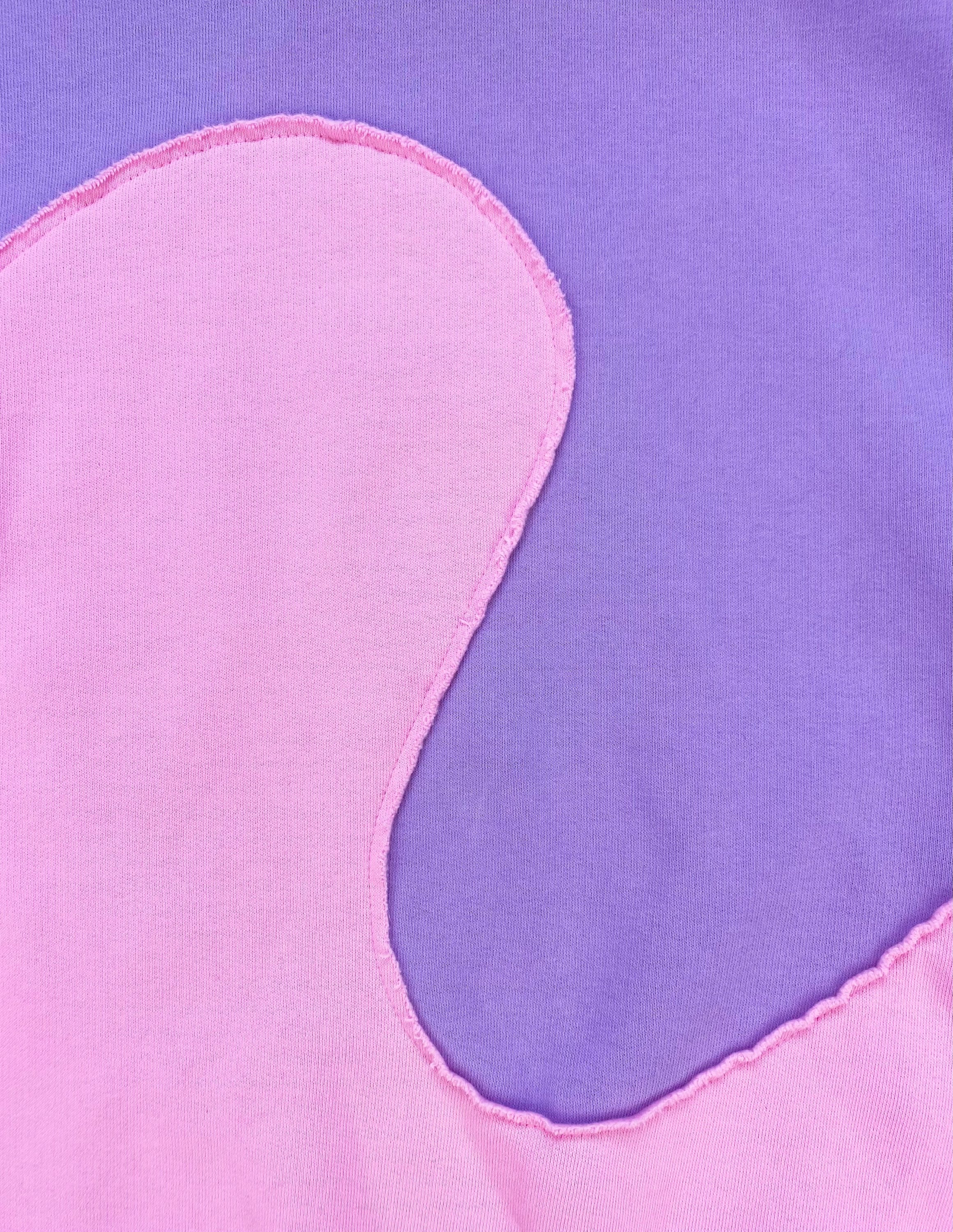 SS21 ERL Two-tone Swirl “Wave” Oversized Heavyweight Hoodie