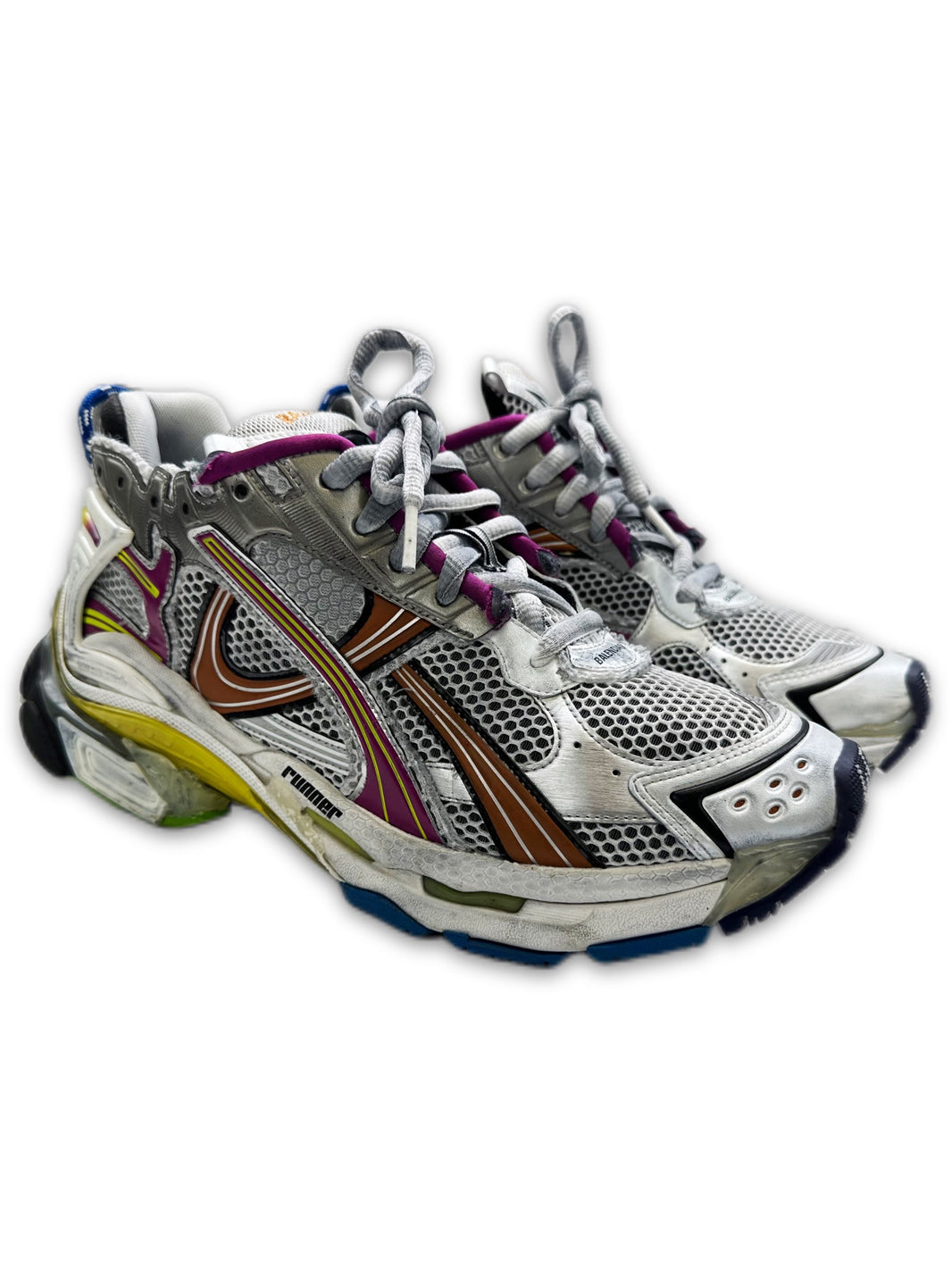 Balenciaga Multi Coloured Low-top ‘Runner’ Sneakers