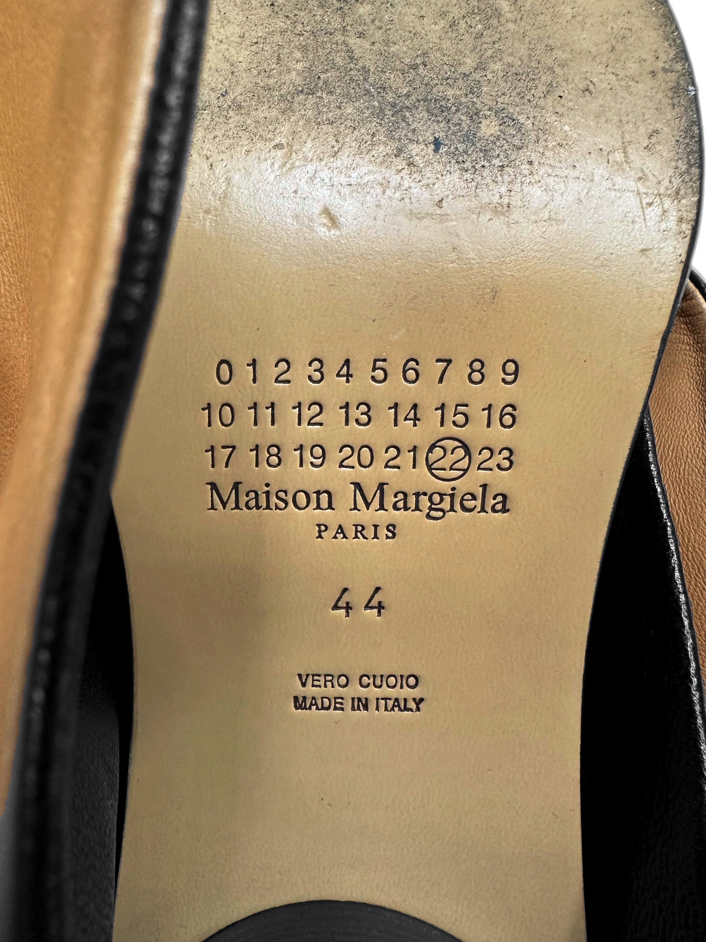 SS22 Maison Margiela ‘Tabi’ Calfskin Leather Split Toe Boots