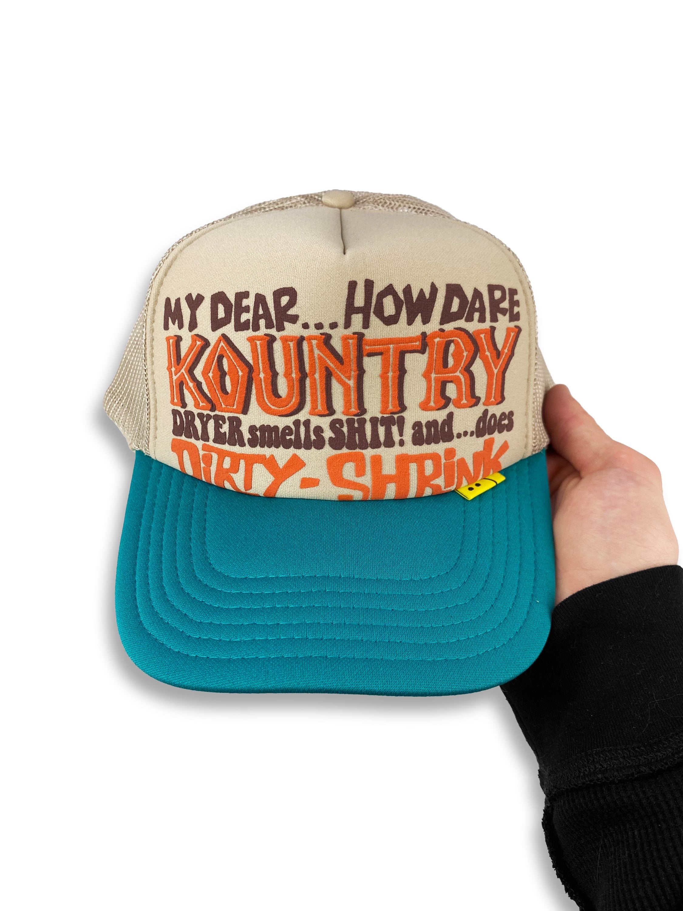 SS23 Kapital Kountry Two Tone Graphic Mesh Trucker Hat