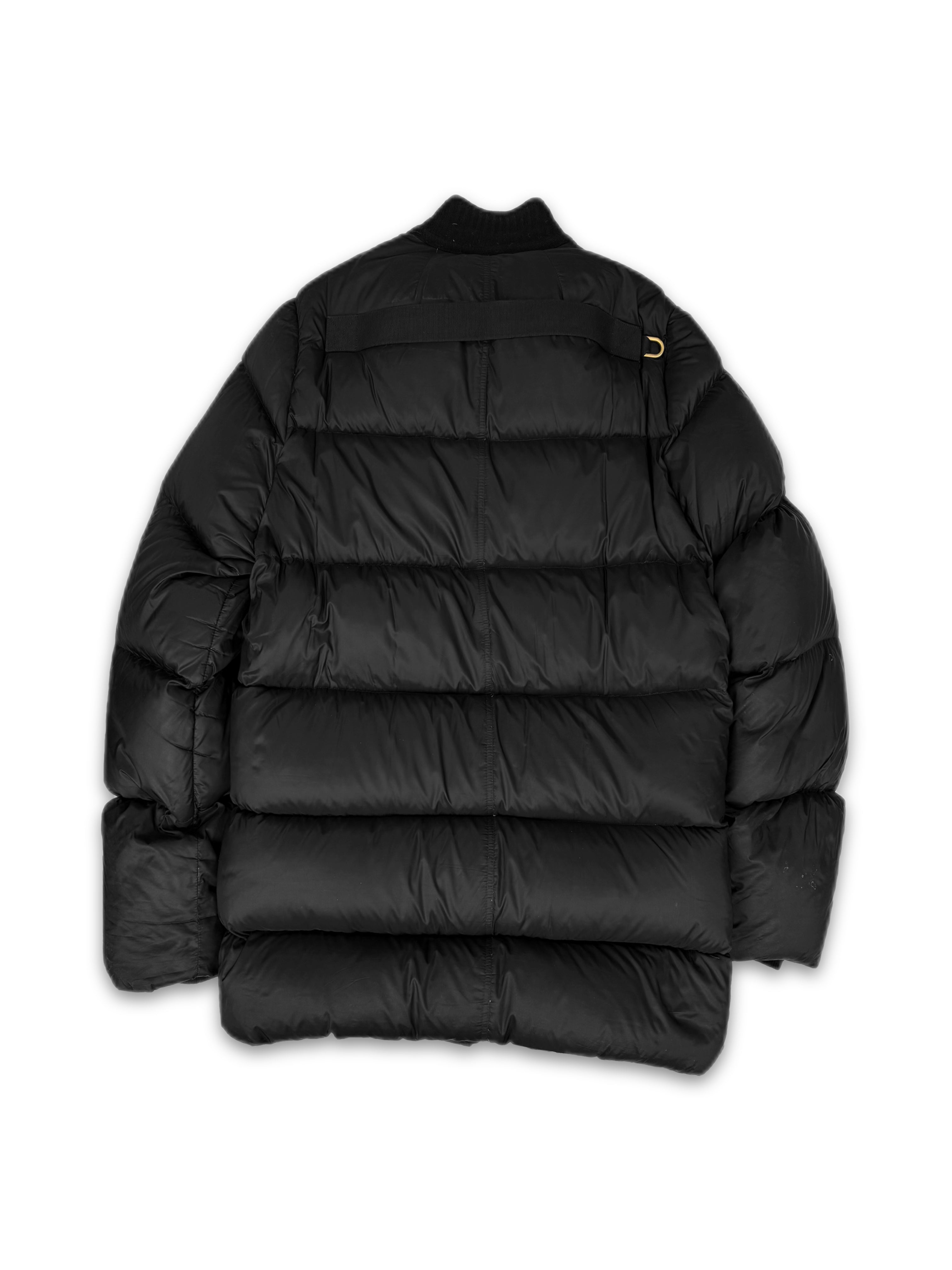 AW17 Rick Owens ‘Glitter’ Keyring Down Fill Puffer Trench Coat