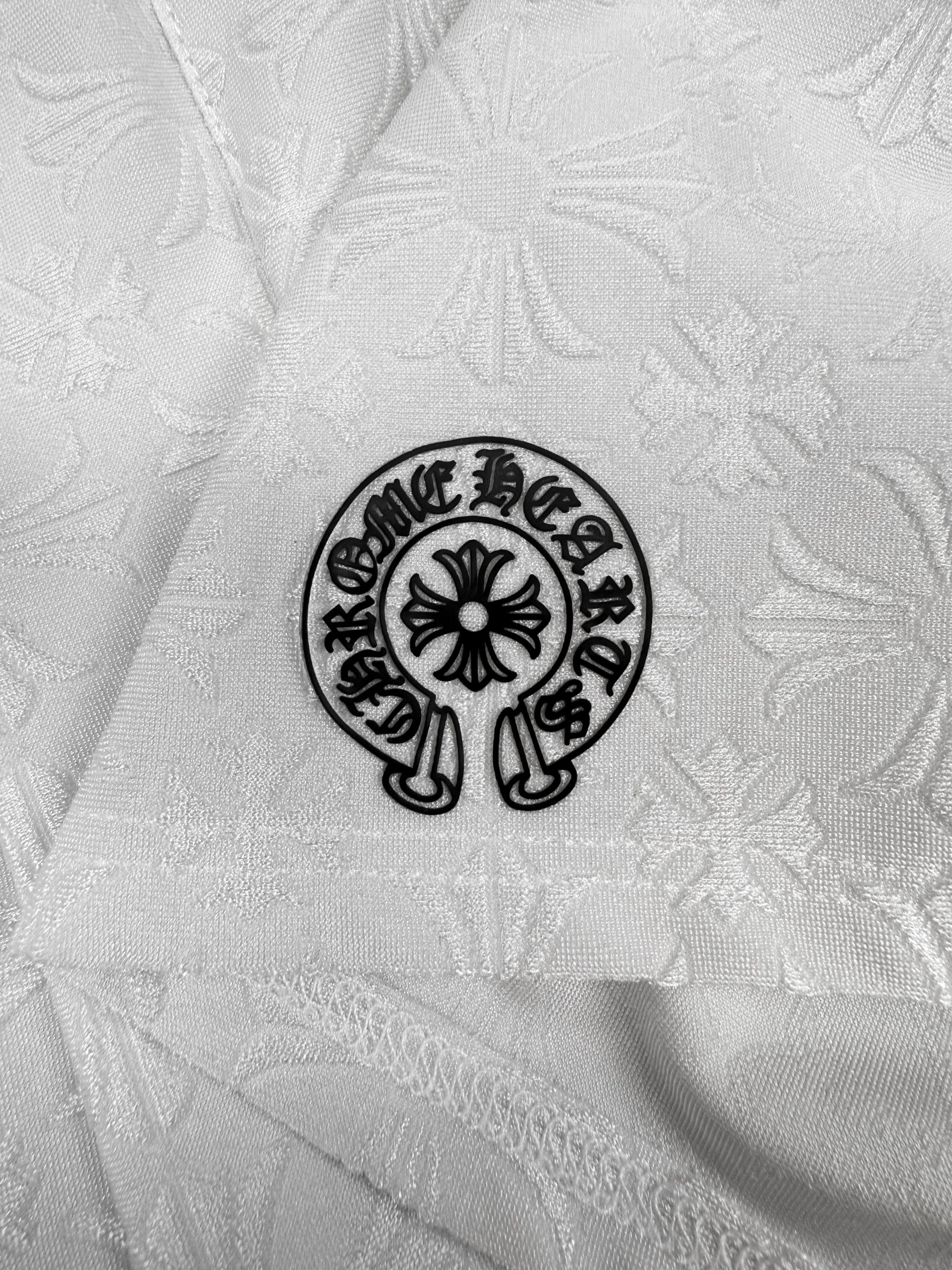 Chrome Hearts Pleated Plus Monogram Elasticated Tennis Skirt