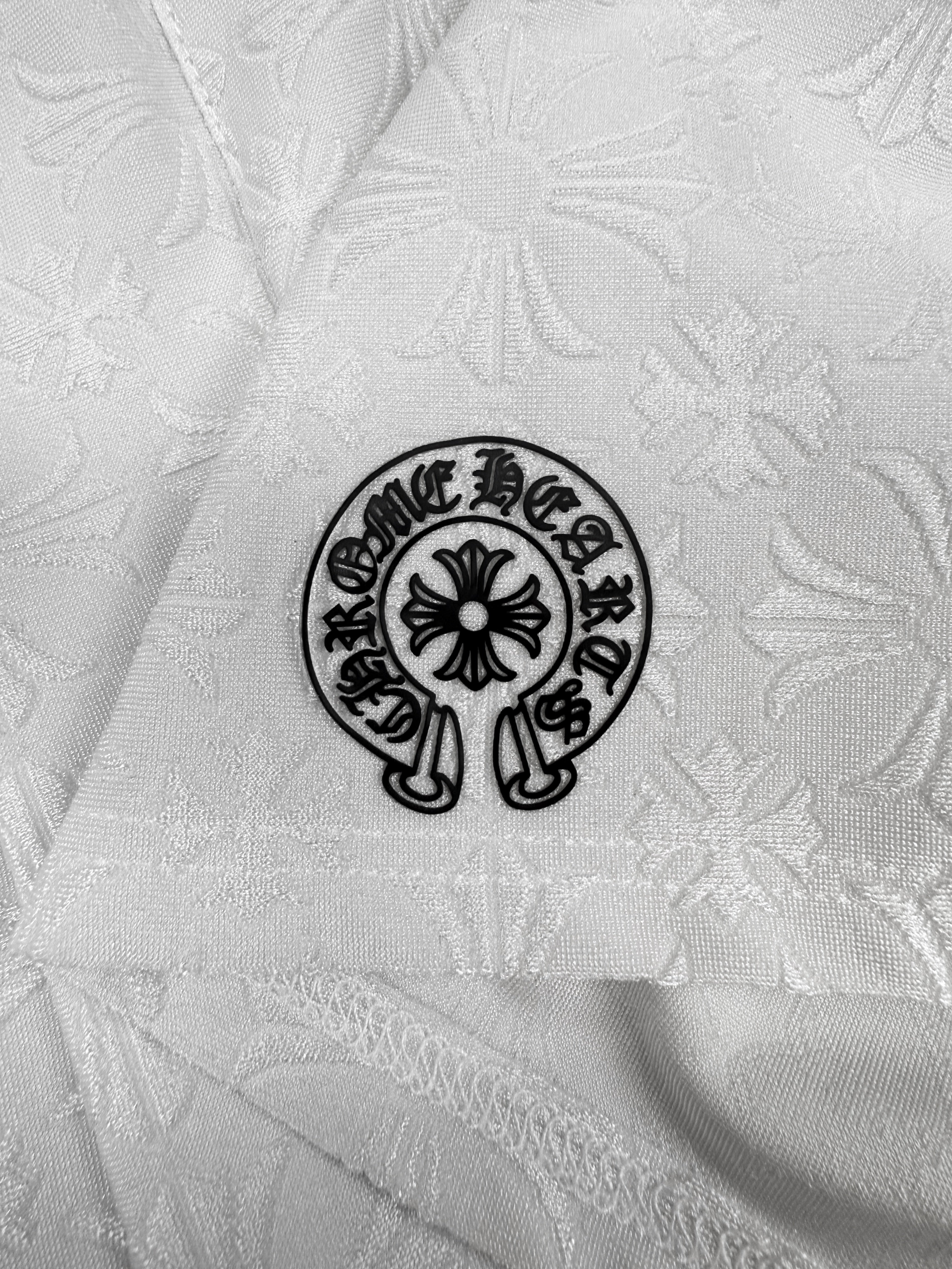 Chrome Hearts Pleated Plus Monogram Elasticated Tennis Skirt