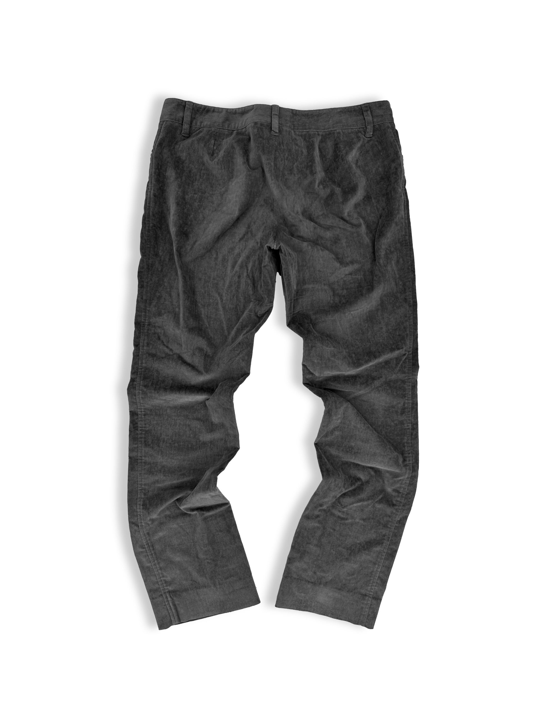 00s Dolce &amp; Gabbana Straight Cut Slate Grey Trousers