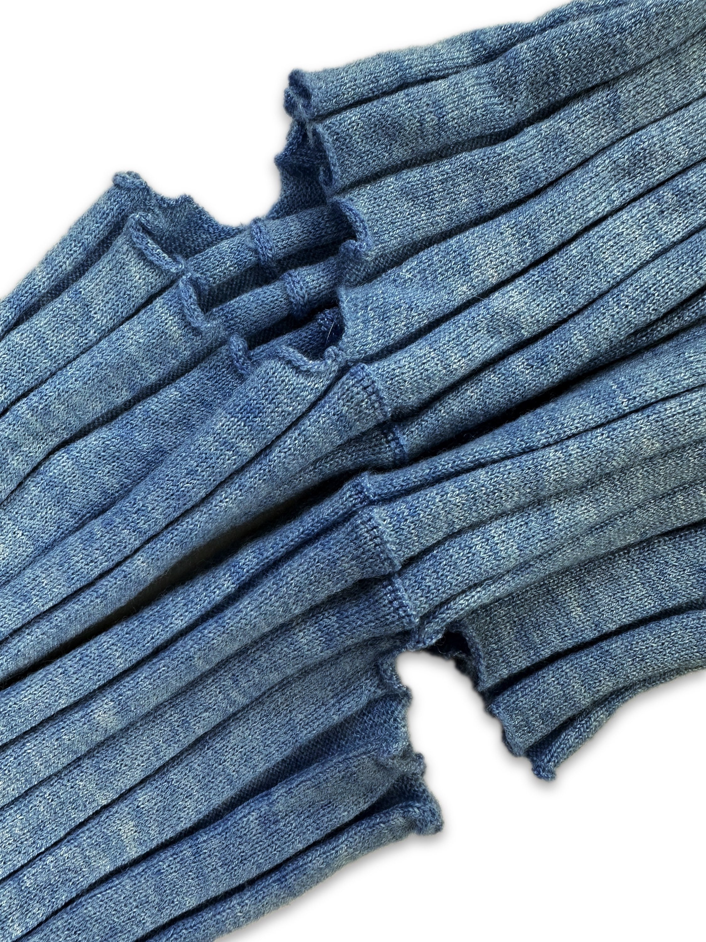 00s Helmut Lang ‘Cut Out’ Elbow Ribbed Long Sleeve Shirt
