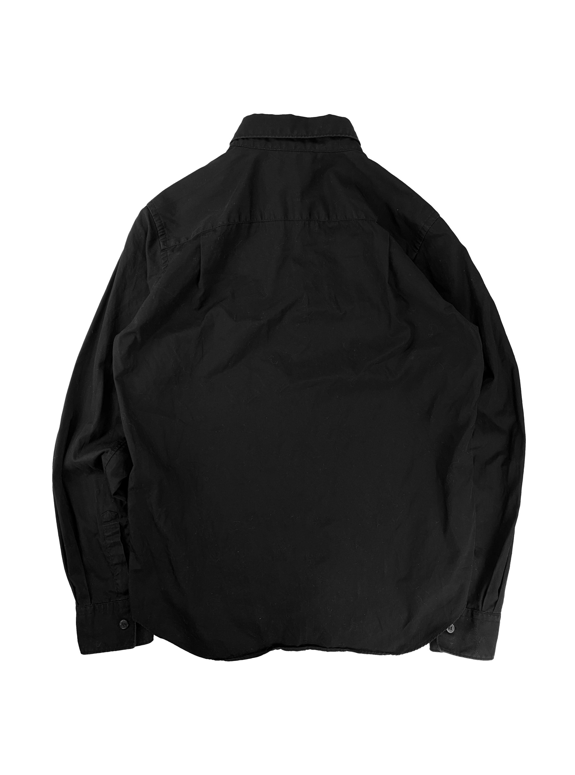 Comme des Garçons PLAY ‘Heart’ Motif Collared Longsleeve Shirt