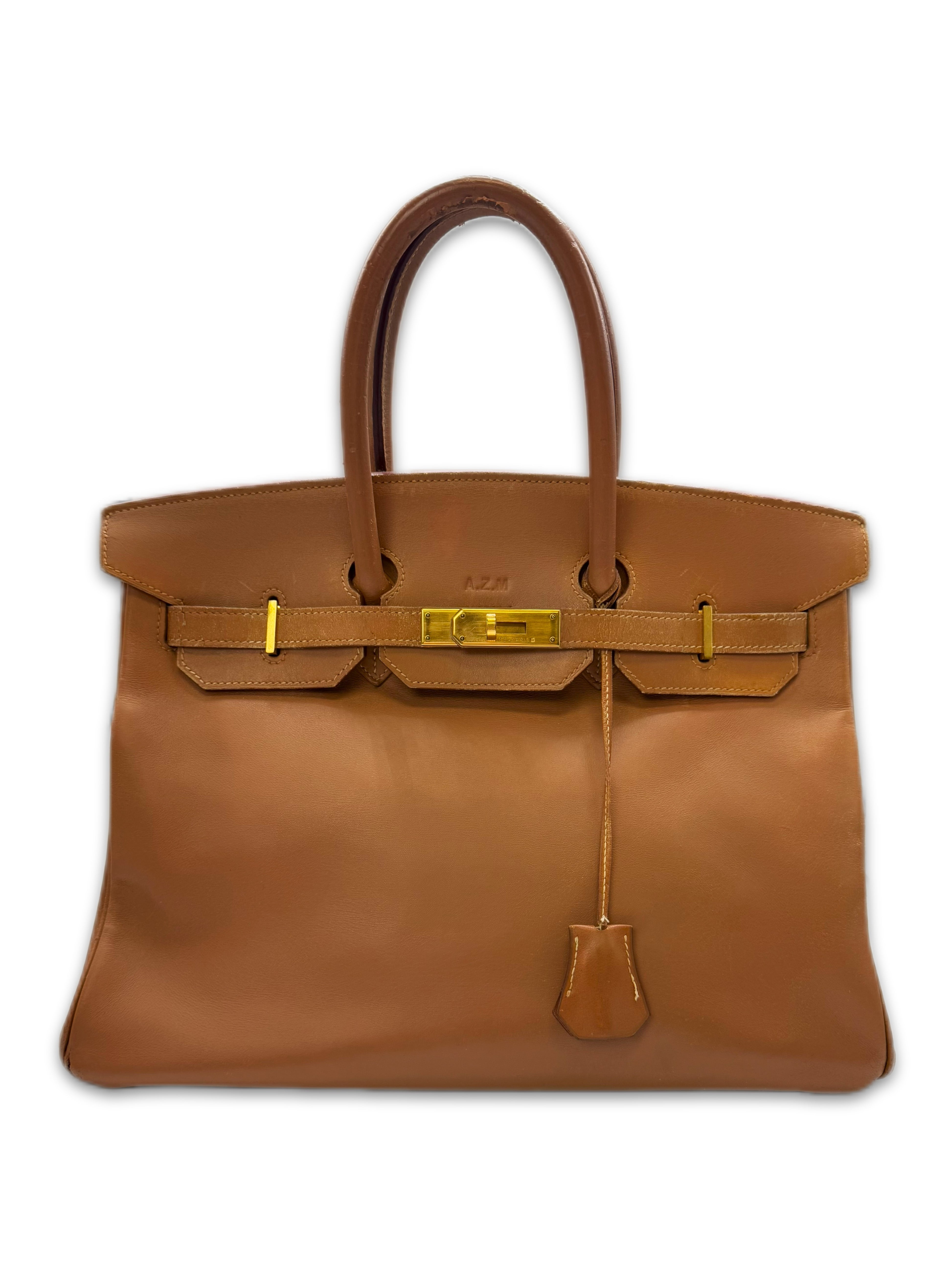 2018 Hermès ‘Birkin’ 35 Ciagre Leather Handbag
