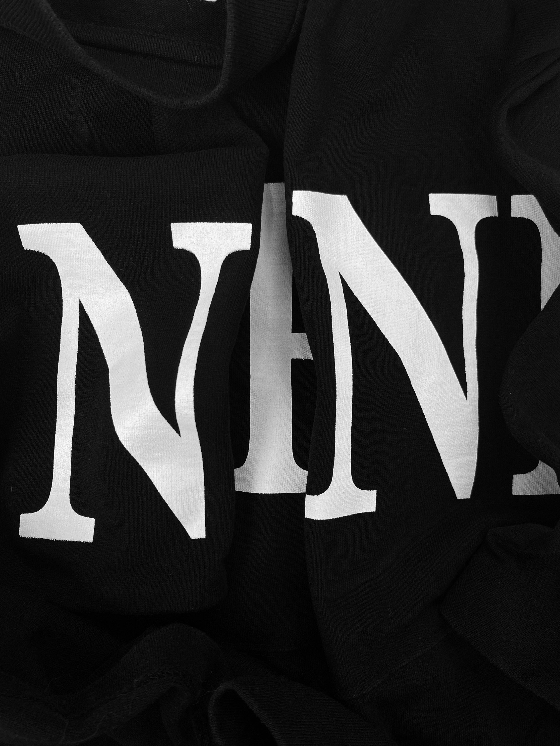 Number (N)ine Back Spellout Logo Heavyweight T-Shirt