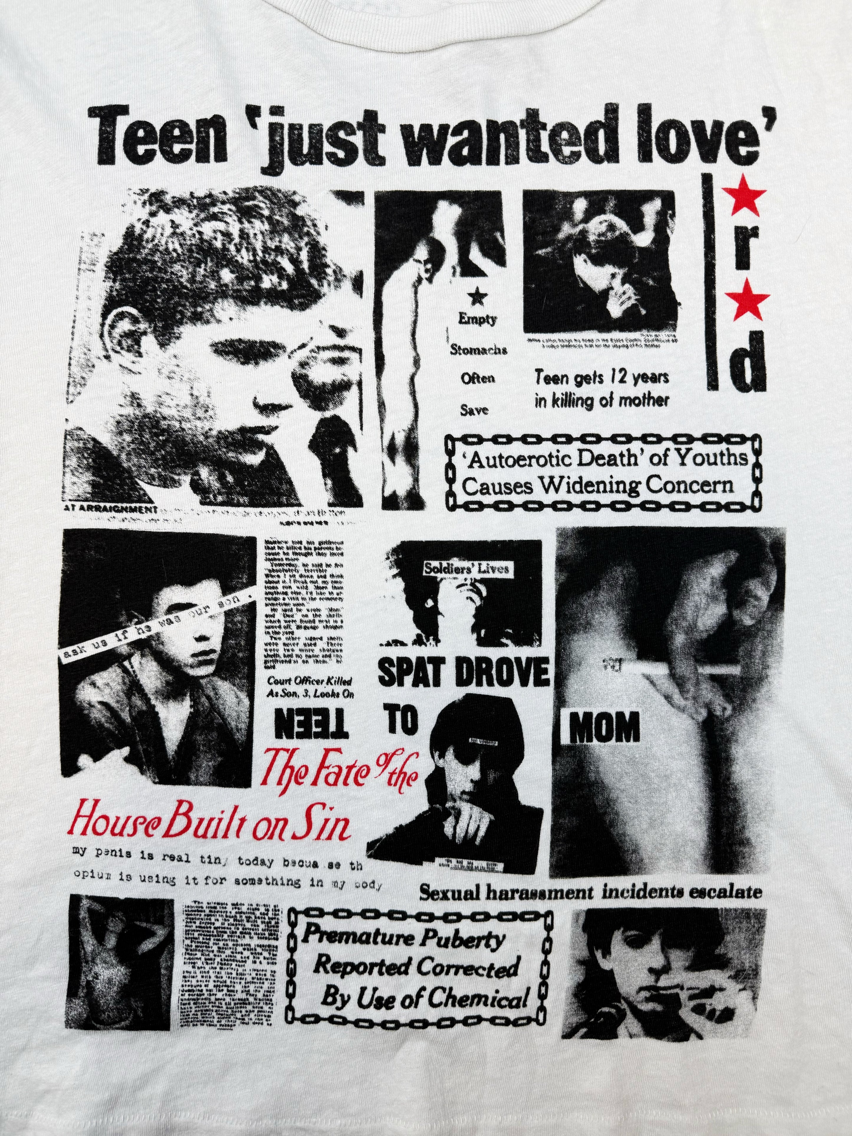 Enfants Riches Deprimes Kid Star ‘Teen Just Wanted Love’ T-Shirt