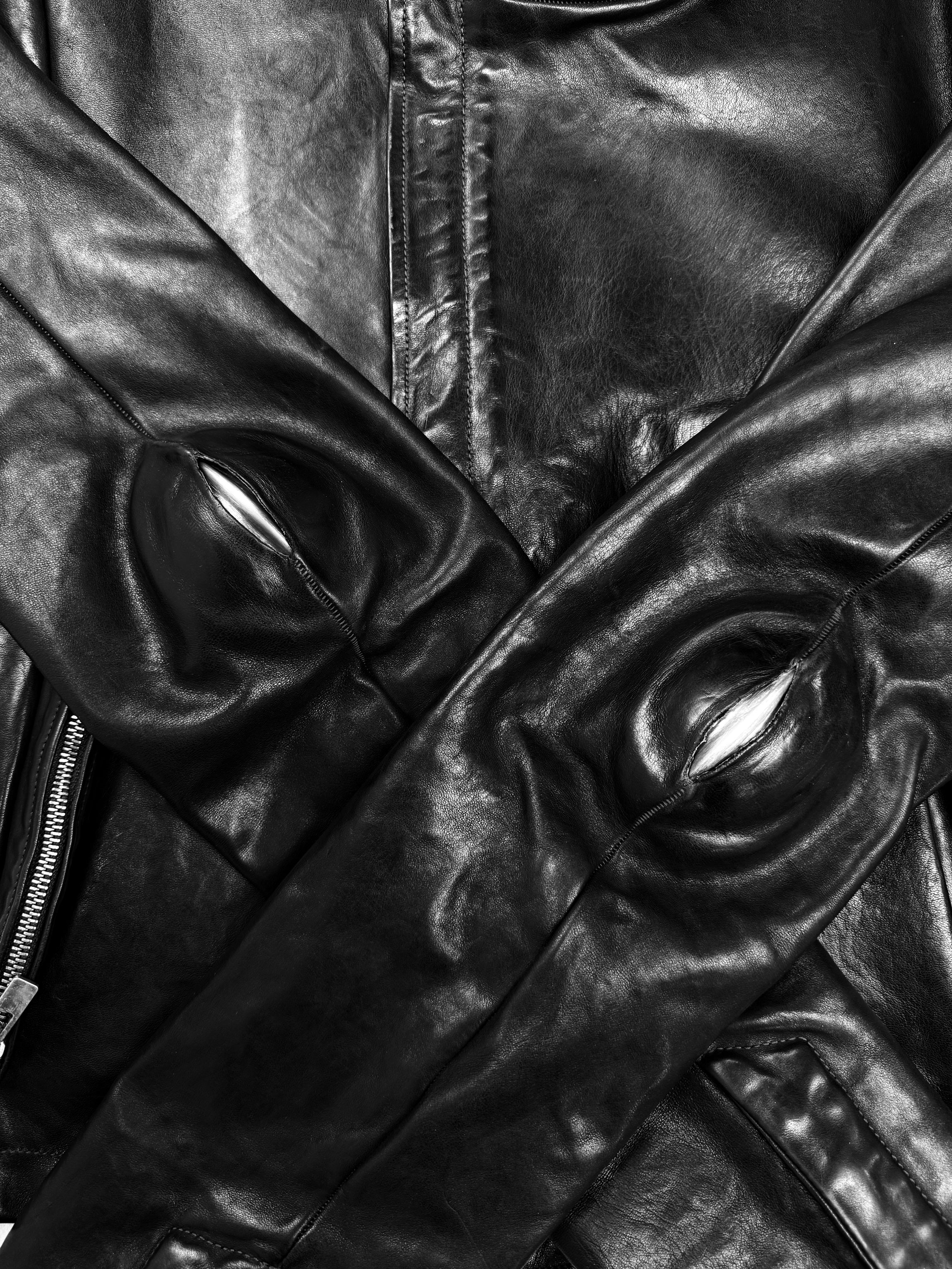 Carol Christian Poell Prosthetic CORS-PTC/010 Object Dyed Horse Leather Jacket
