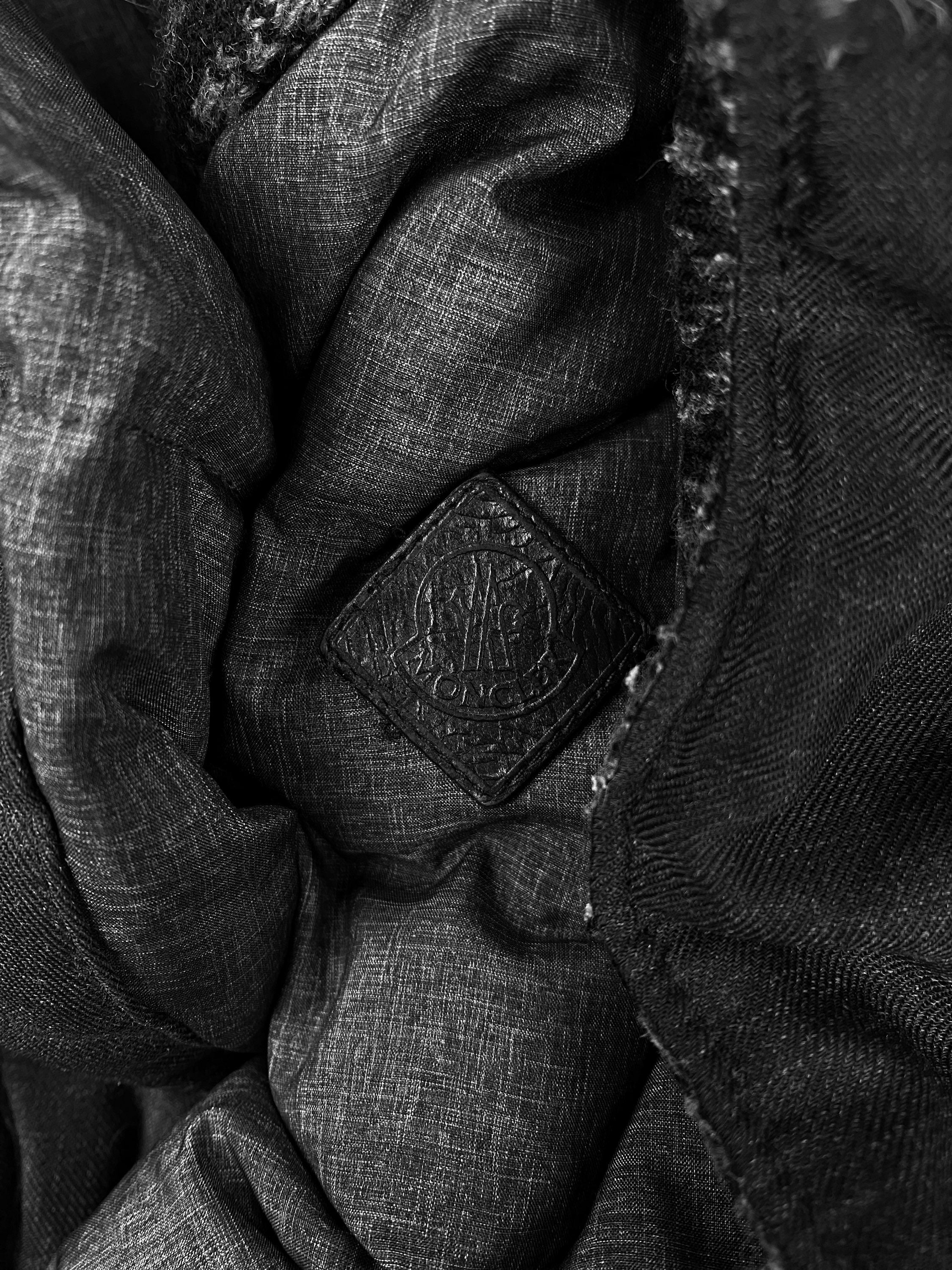 Moncler Mask Hooded Down Fill Quilted Puffer Jacket