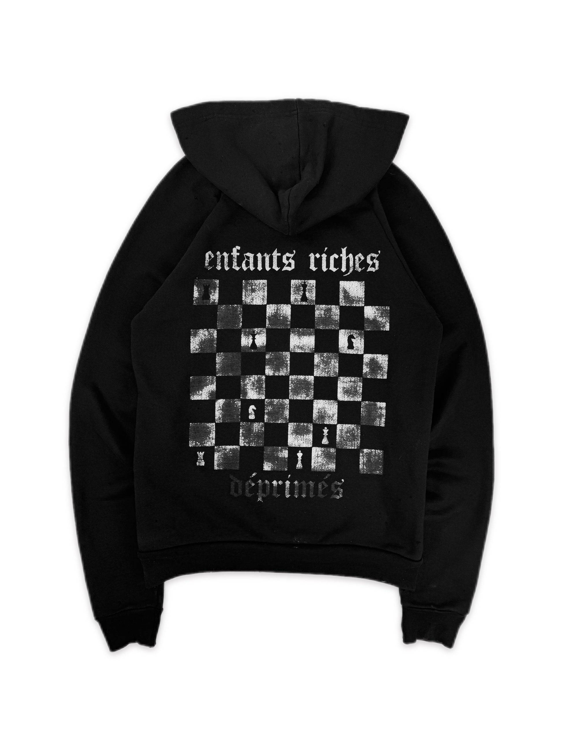 2013 Enfants Riches Deprimes OG Chessboard Black Heavy Weight Hoodie