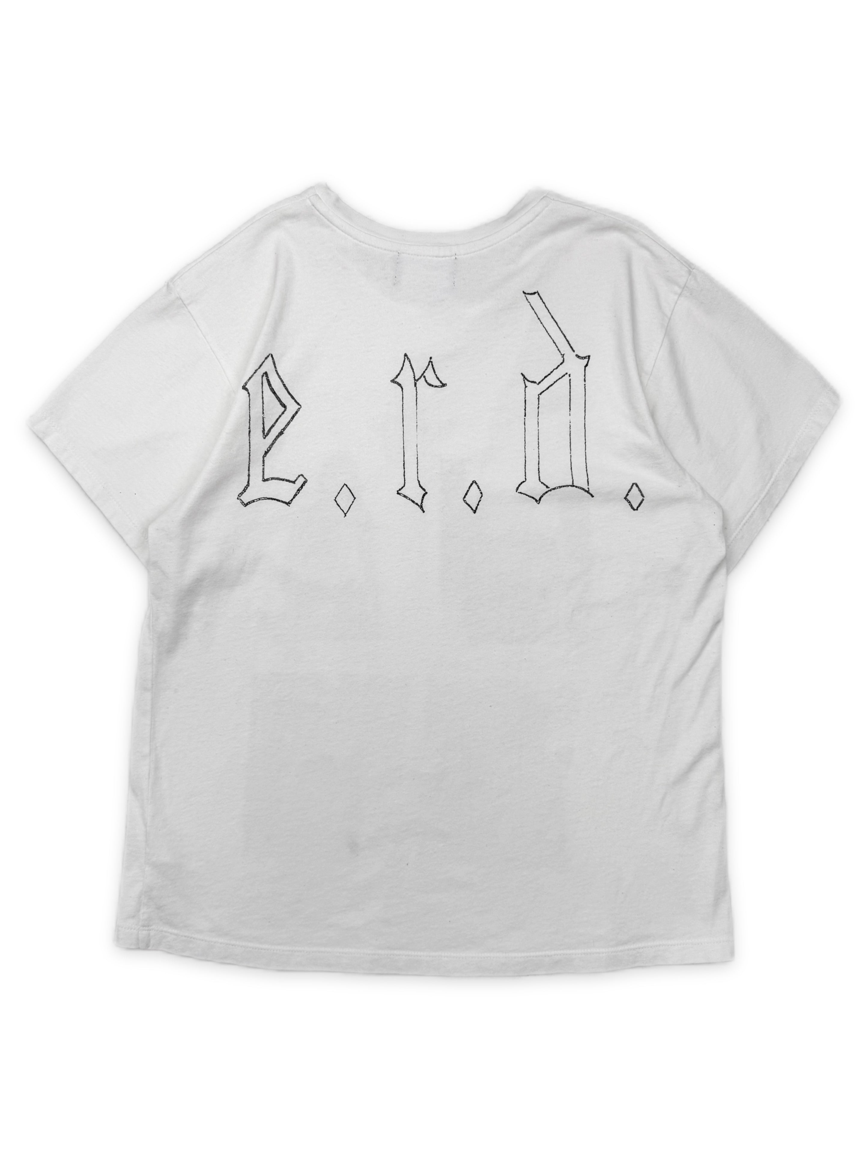 SS20 Enfants Riches Deprimes ‘Dead Pornstar’ White Graphic T-Shirt