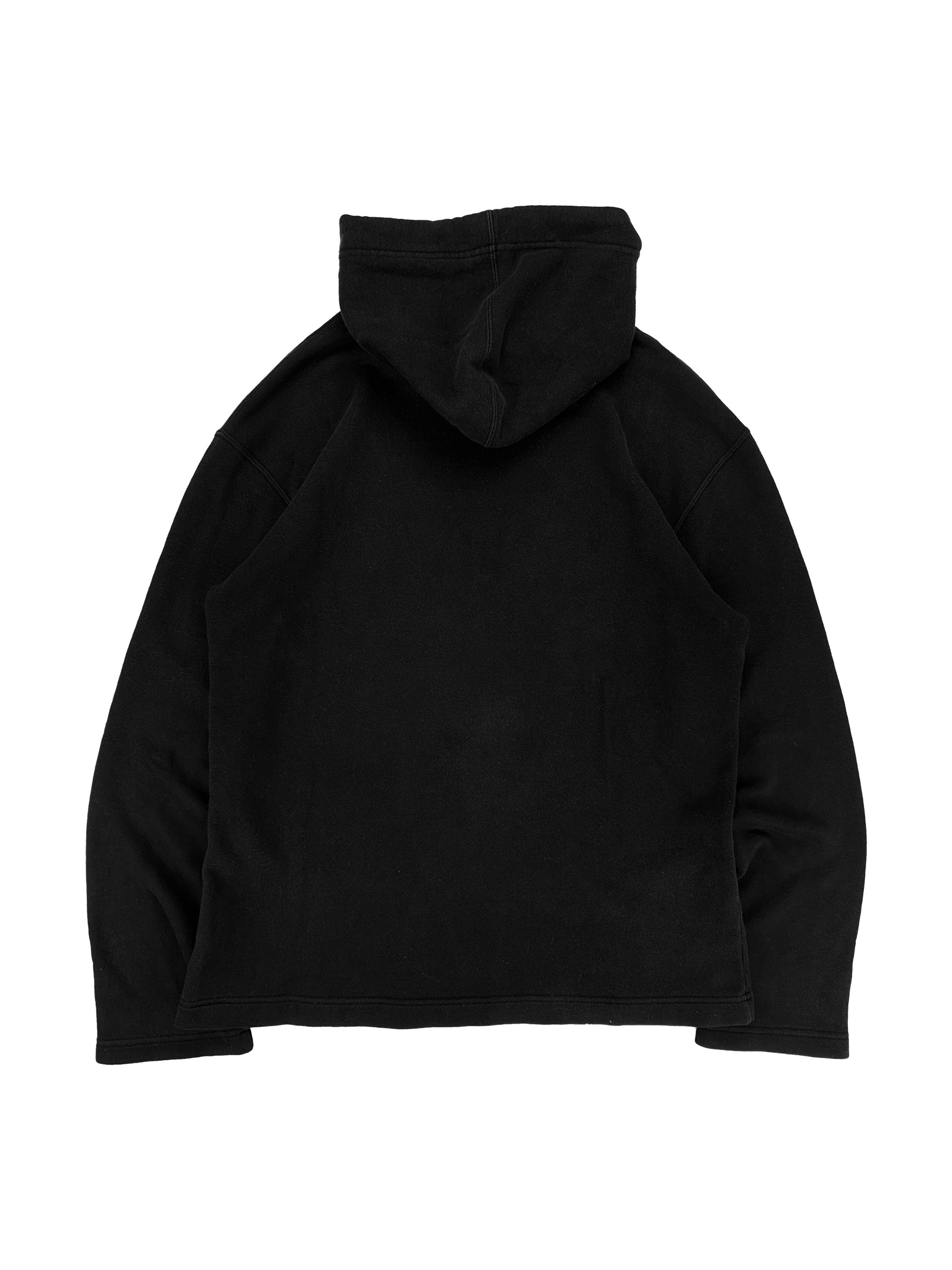 Comme des Garçons BLACK ‘Love Joy Hope’ Black Graphic Hoodie