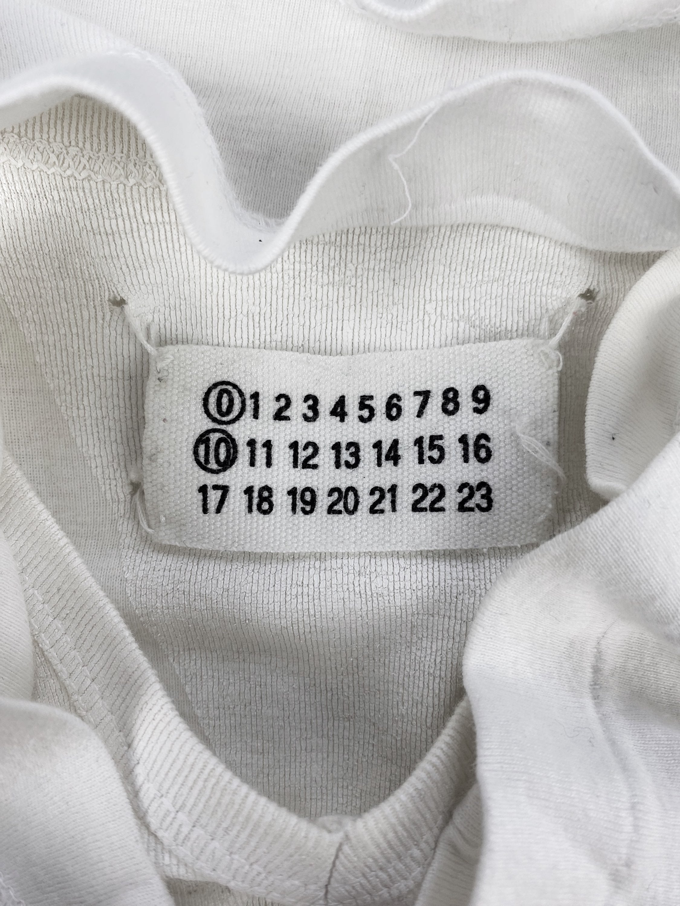 Maison Margiela Hand Painted White T-Shirt