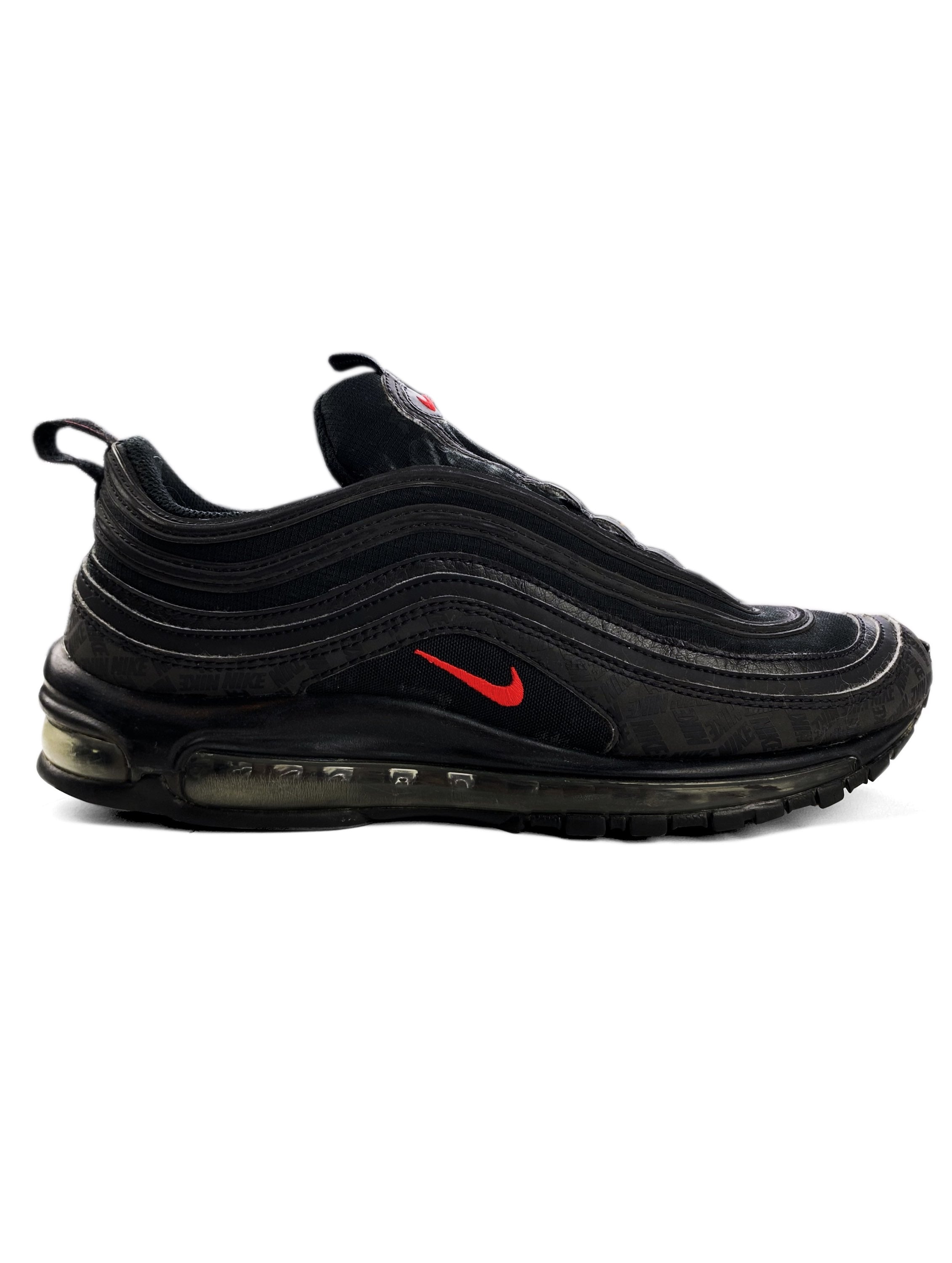 Nike Air Max 97 Reflective Black University Red Sneakers
