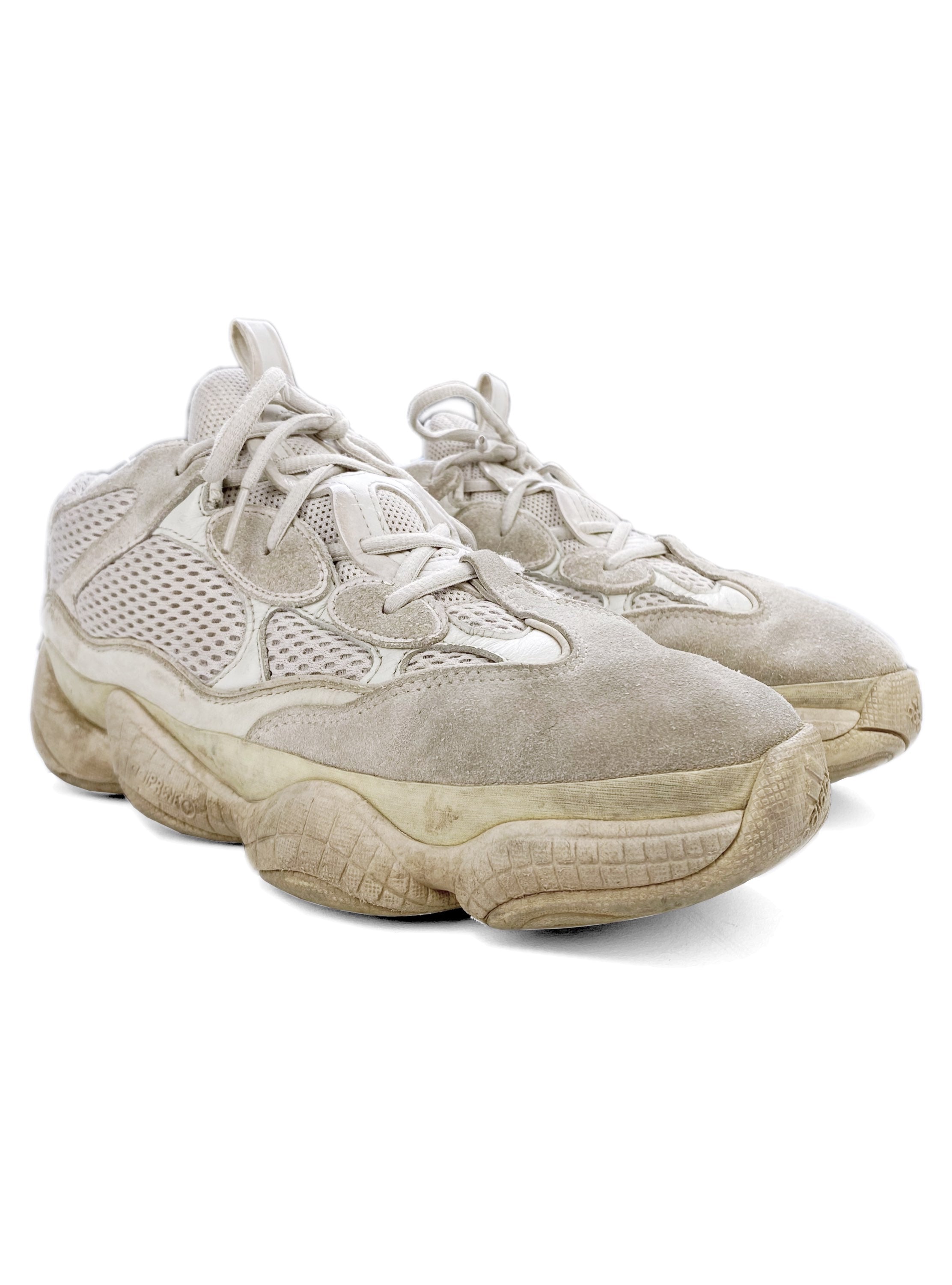 Yeezy 500 ‘Taupe Light’ Chunky Suede Low Top Sneakers
