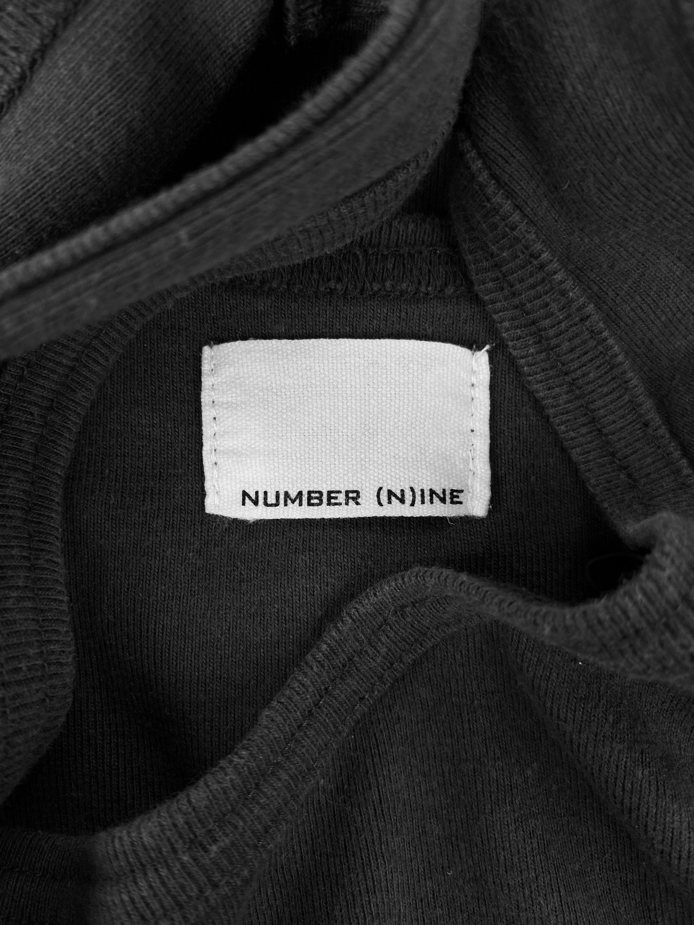 Number (N)ine Slate Grey Reinforced Tank-top