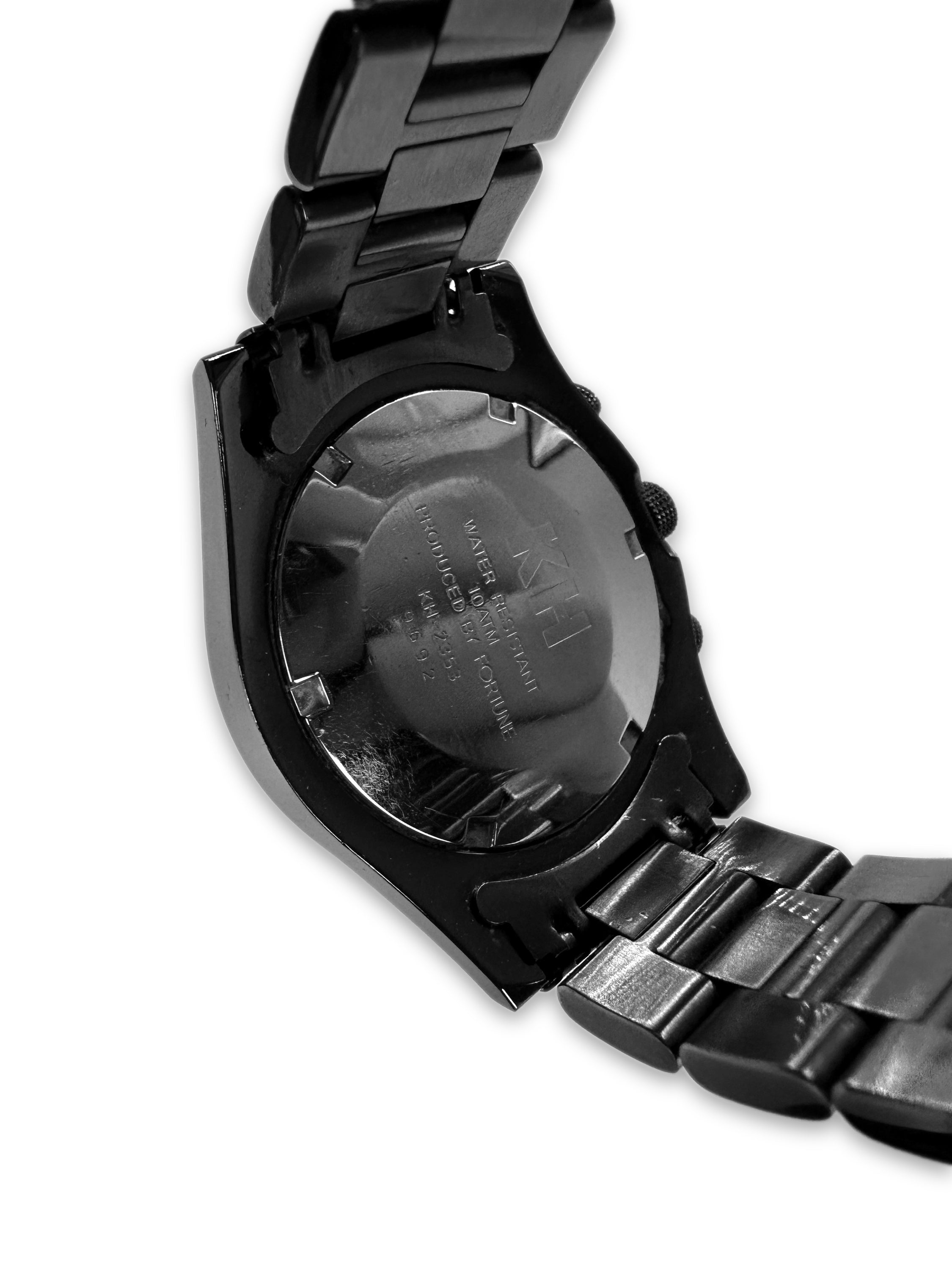 Katharine Hamnett Chronograph Black Bezel Watch