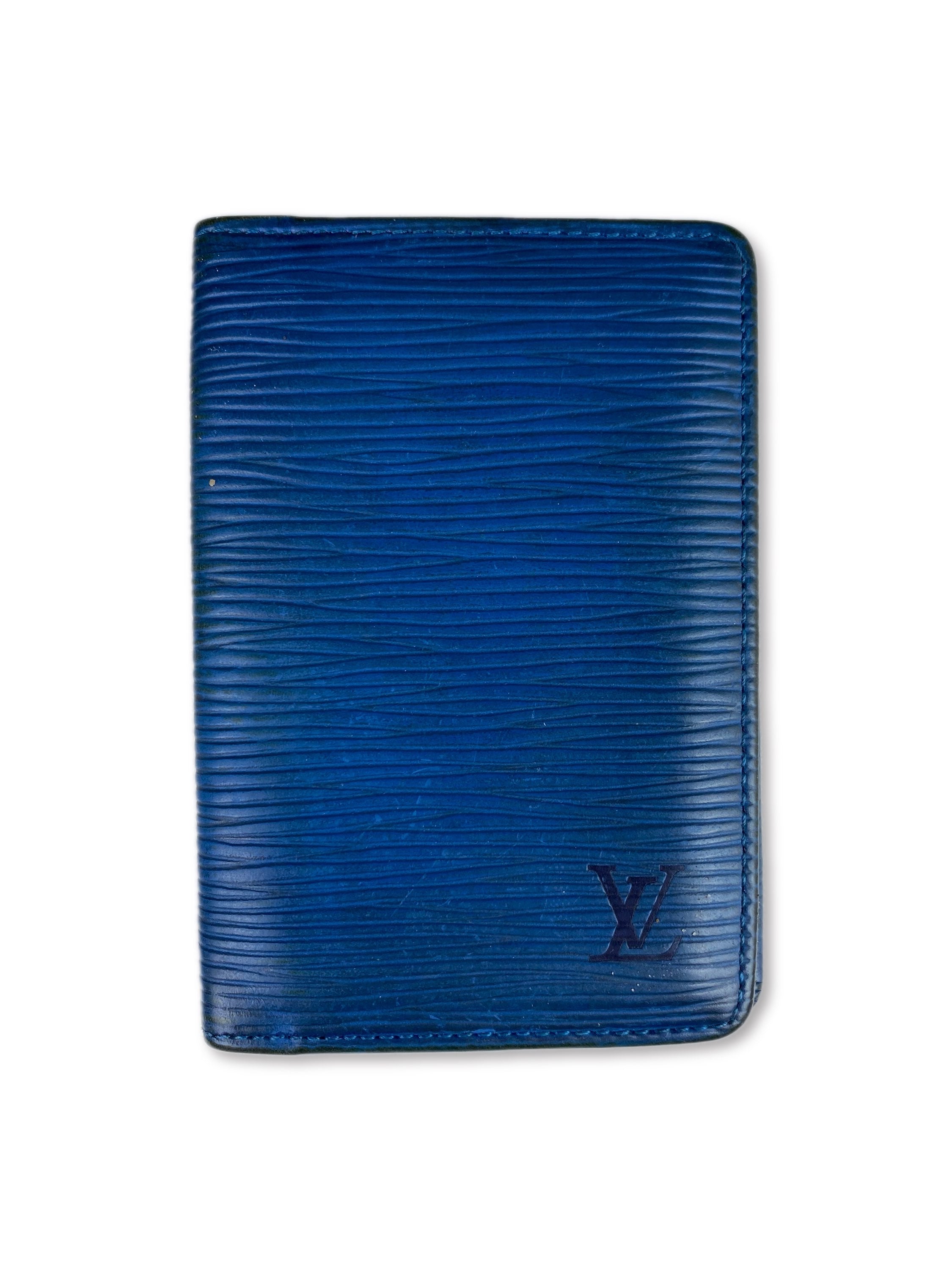 Louis Vuitton Epi Embossed LV Logo Bifold Wallet