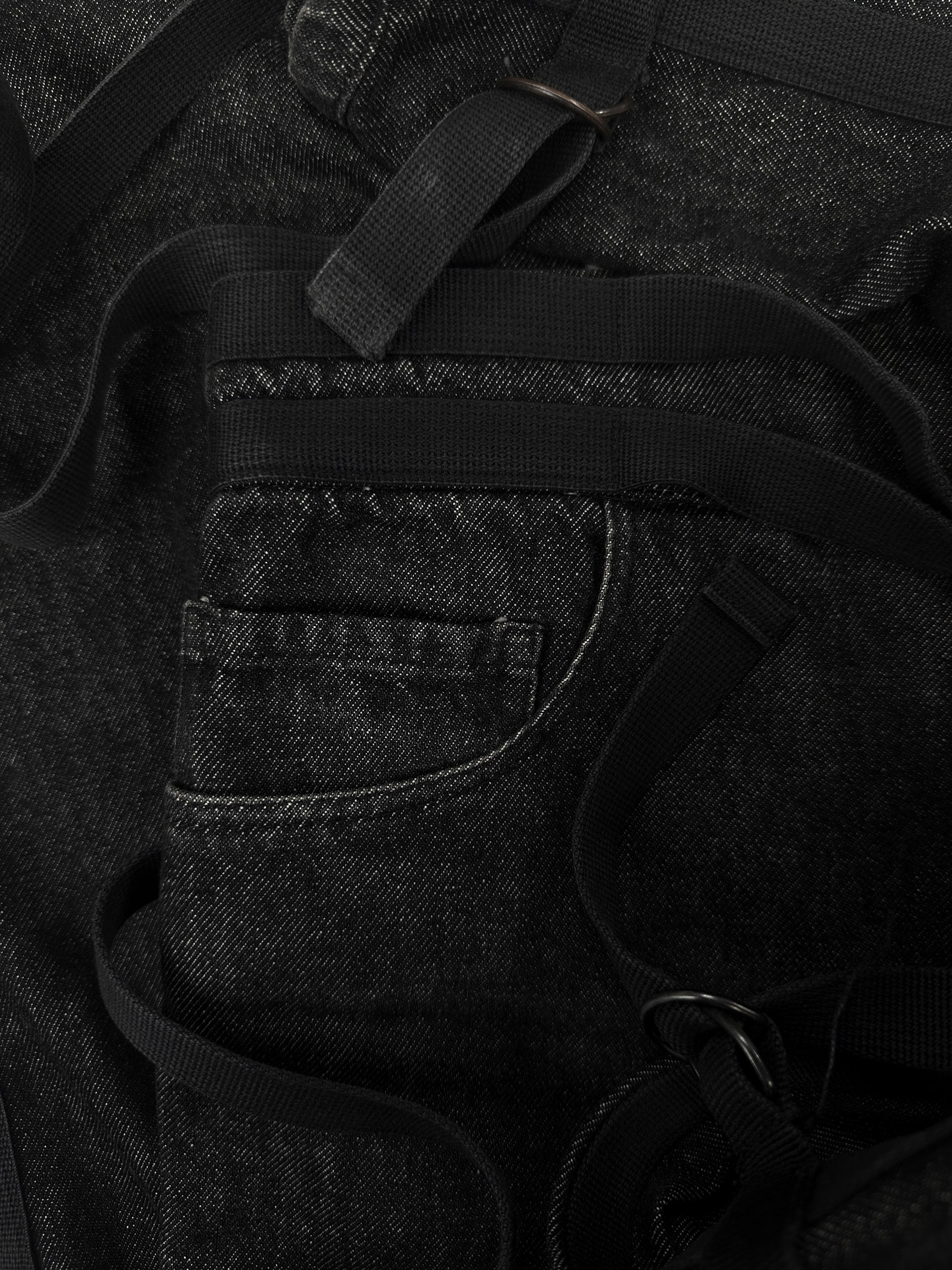 AW02 Raf Simons ‘Virginia Creeper’ Bondage Strap Denim