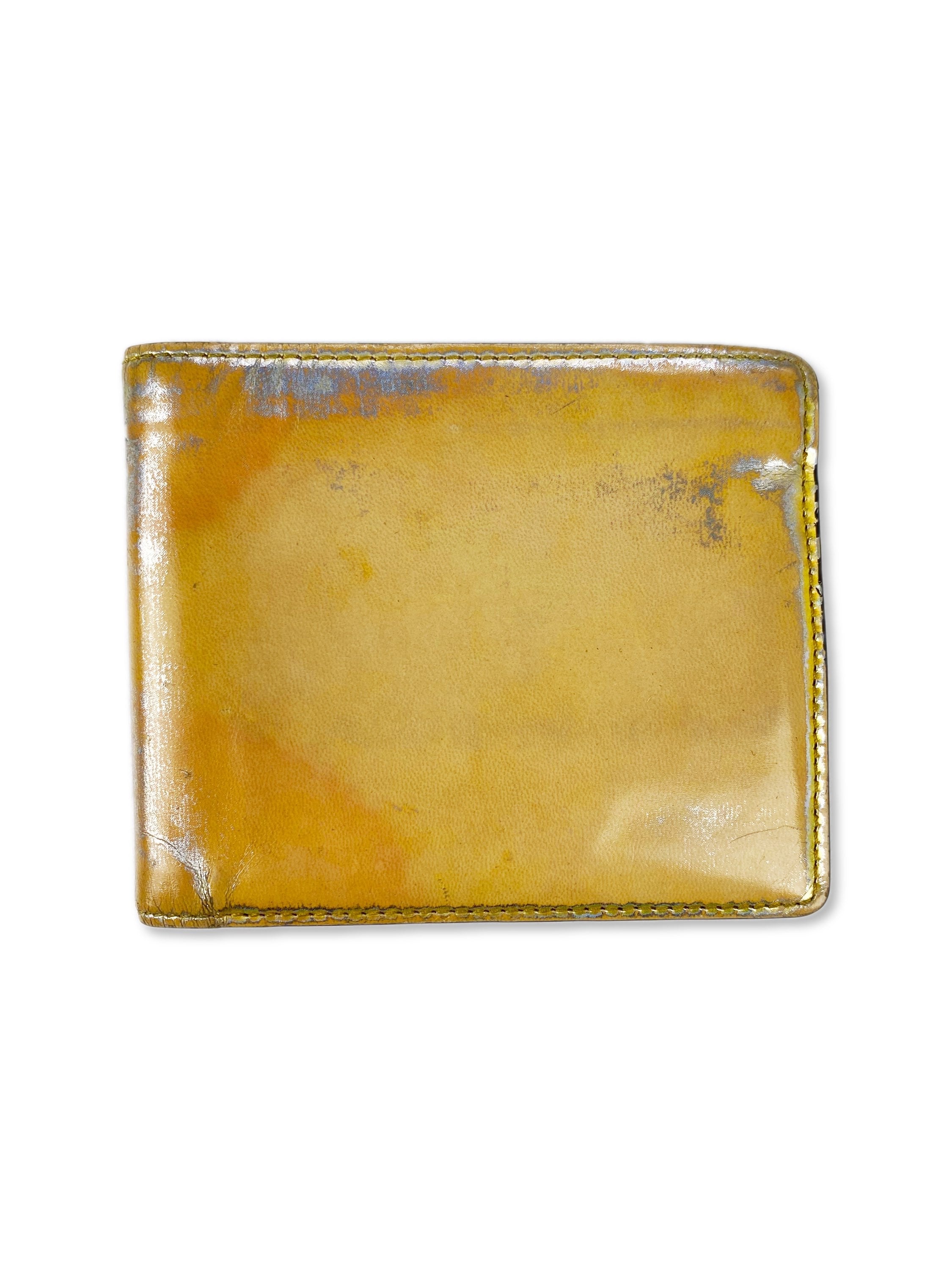 00s Maison Margiela Iridescent Bifold Four Stitch Wallet