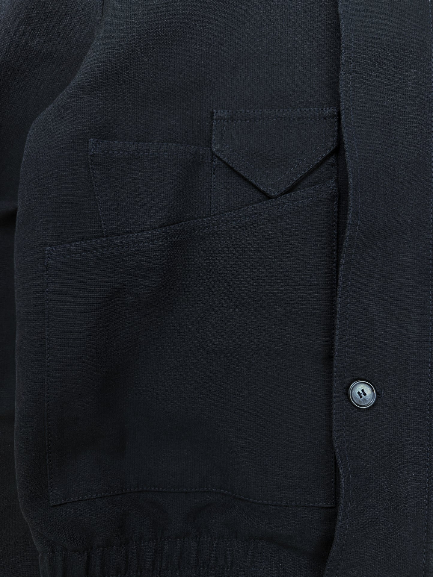 AW04 Raf Simons ‘Waves’ Sculptural Multi Pocket Work Jacket