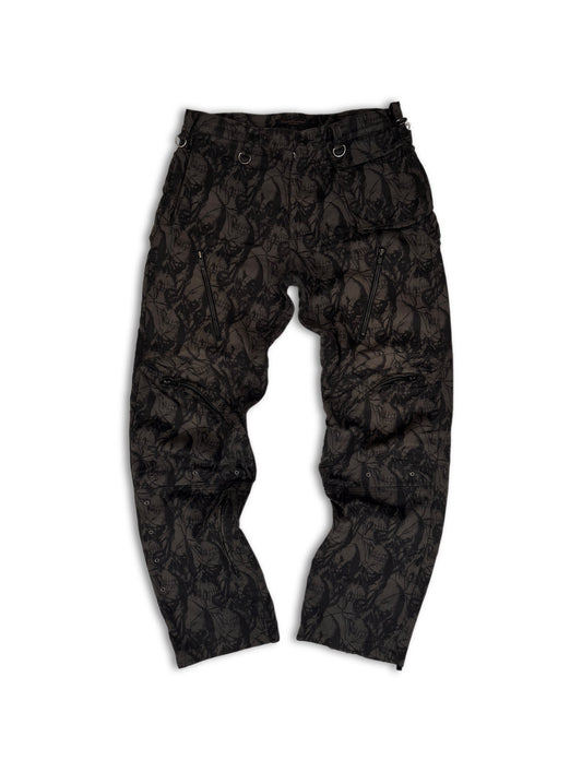 AW03 Undercover ‘Bush / Bin Laden’ Skull Paperdoll Cargo Pants