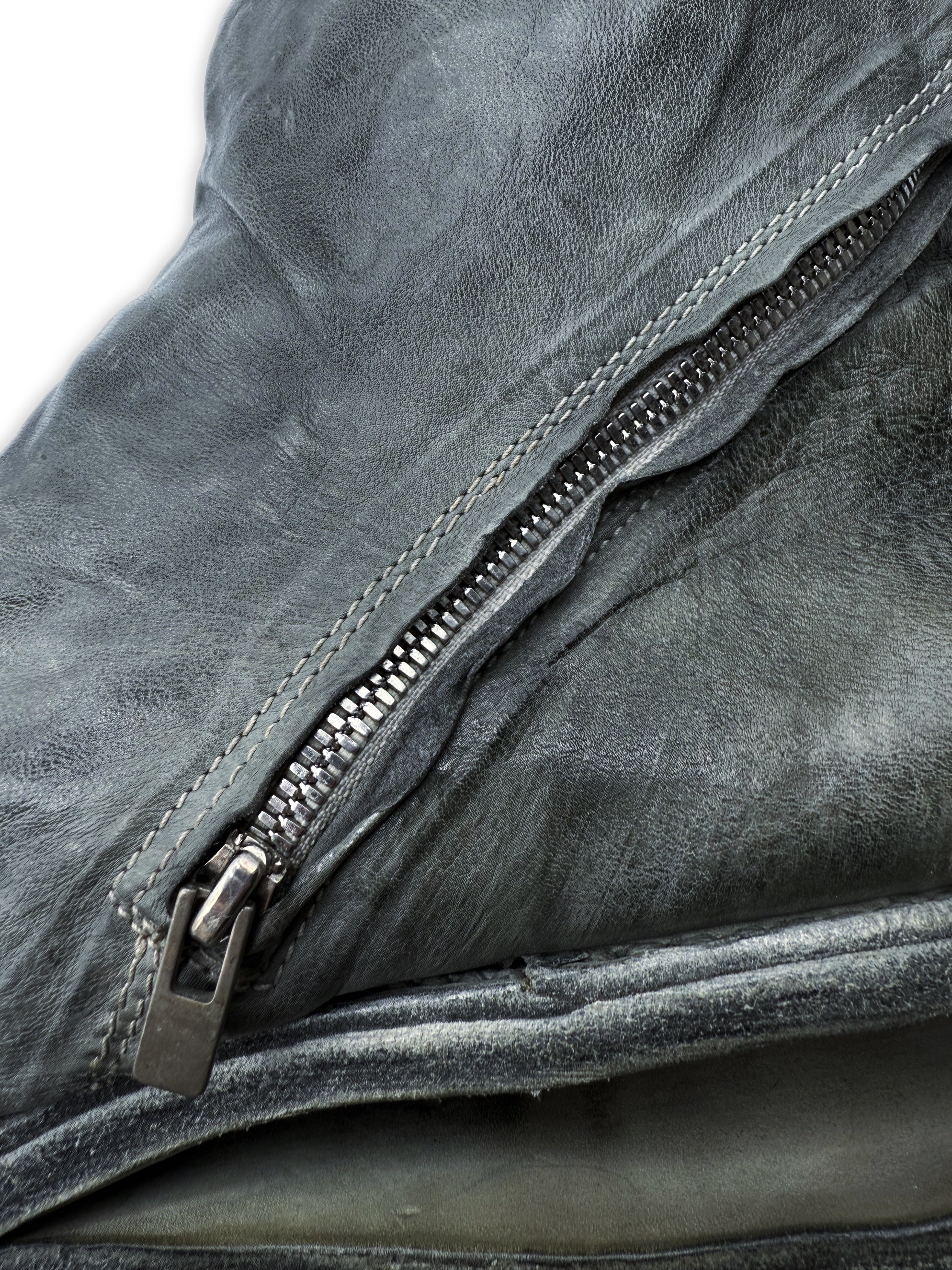 Carol Christian Poell ‘Prosthetic’ Tornado Zip Leather Boots