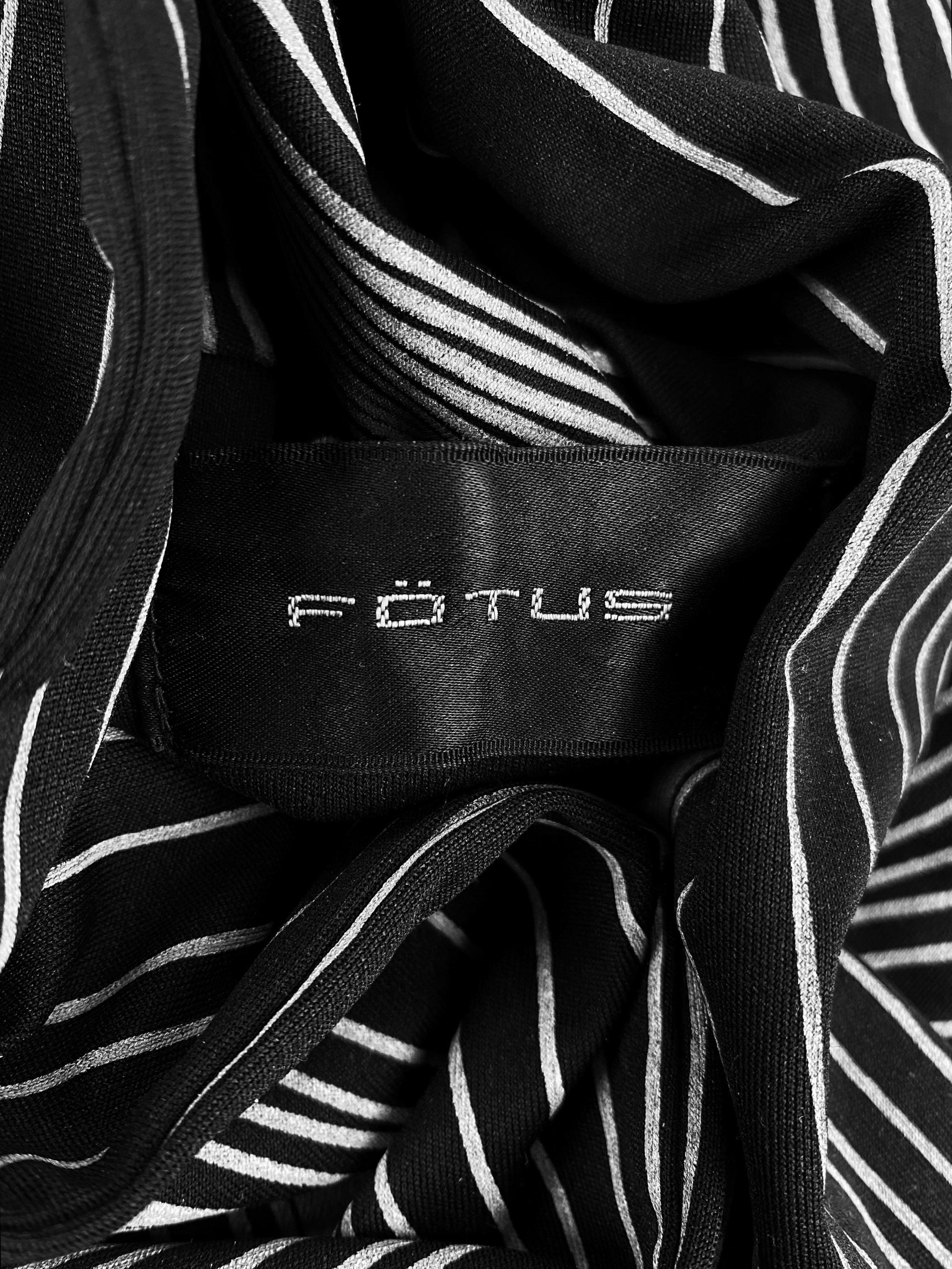 1999 FOTÜS ‘Topographic’ Body Map Cybertech Longsleeve Shirt