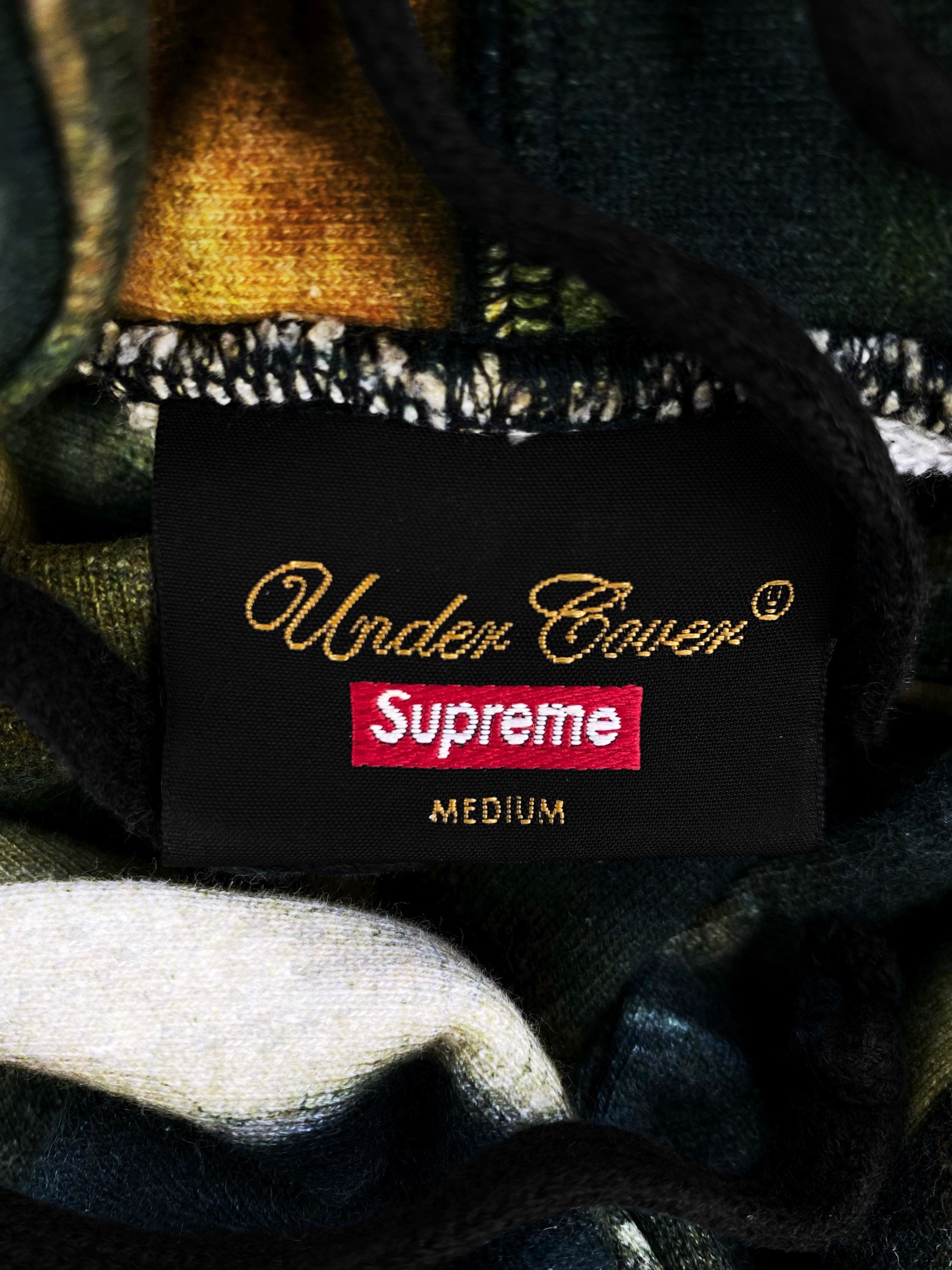 SS15 Undercover X Supreme ‘Study of Hands’ Full Print Hoodie