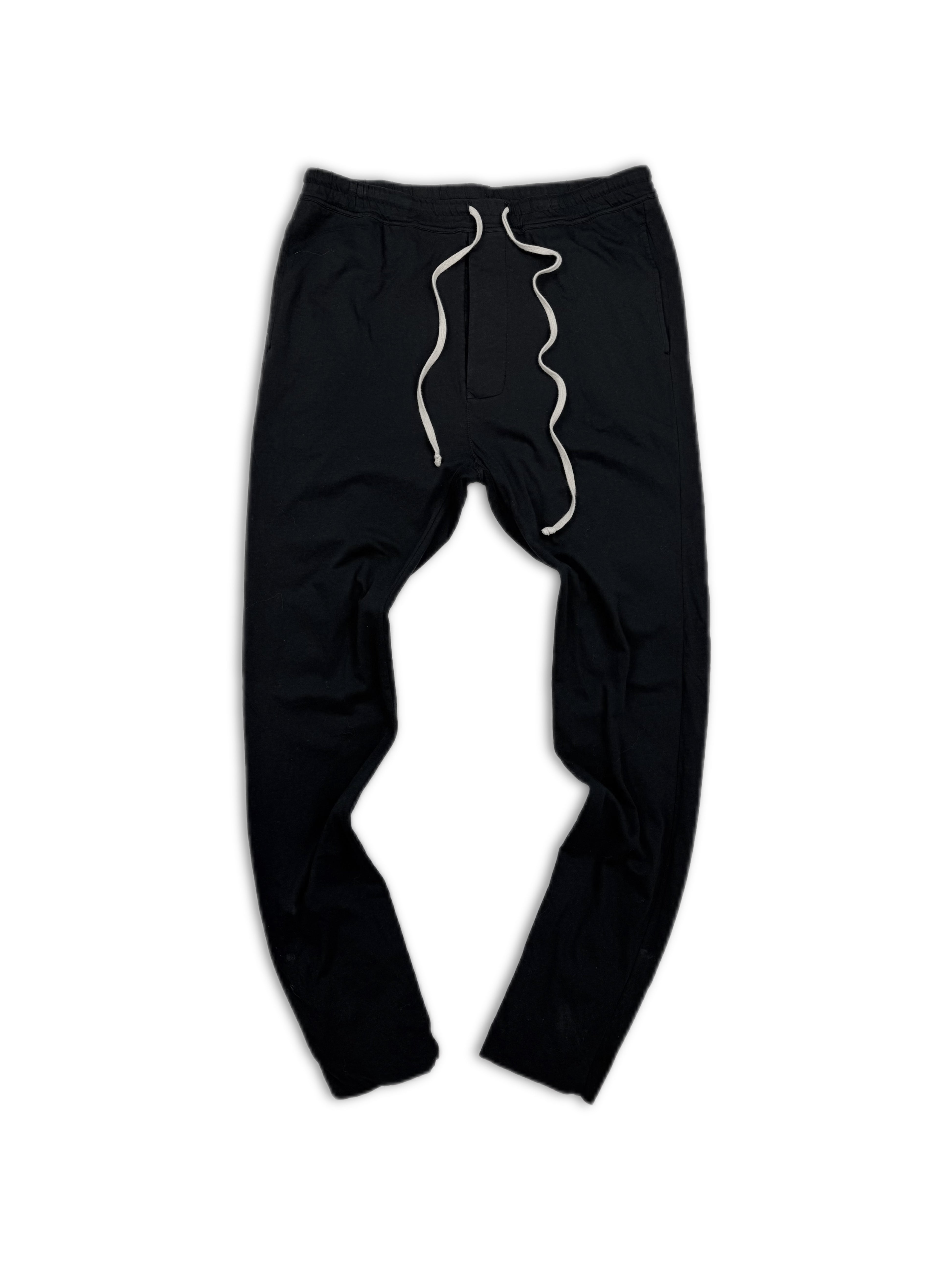 Rick Owens DRKSHDW Black Elasticated Sweat Pants