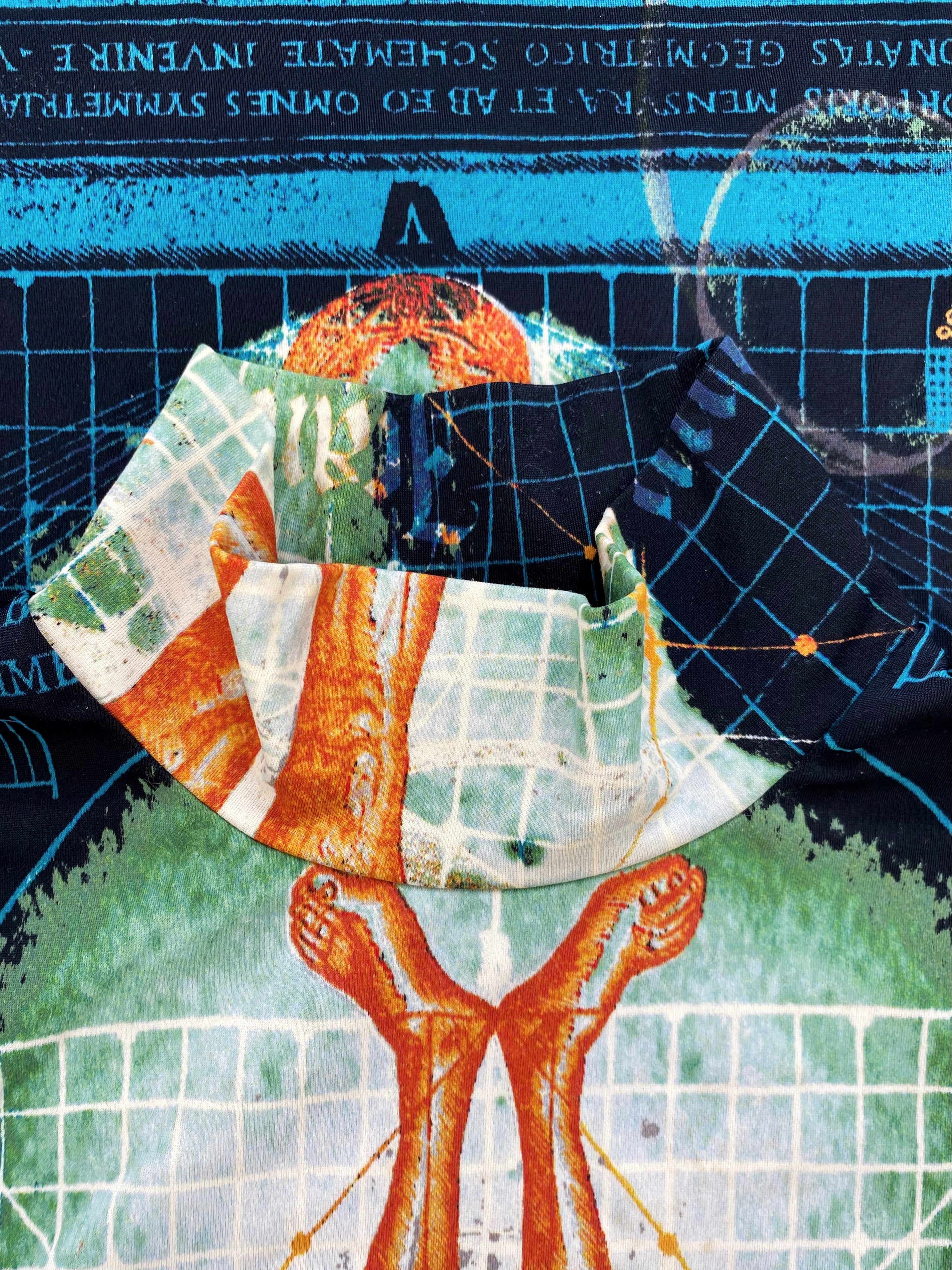 90’s Jean Paul Gaultier X-Ray “De Architectura” Turtleneck