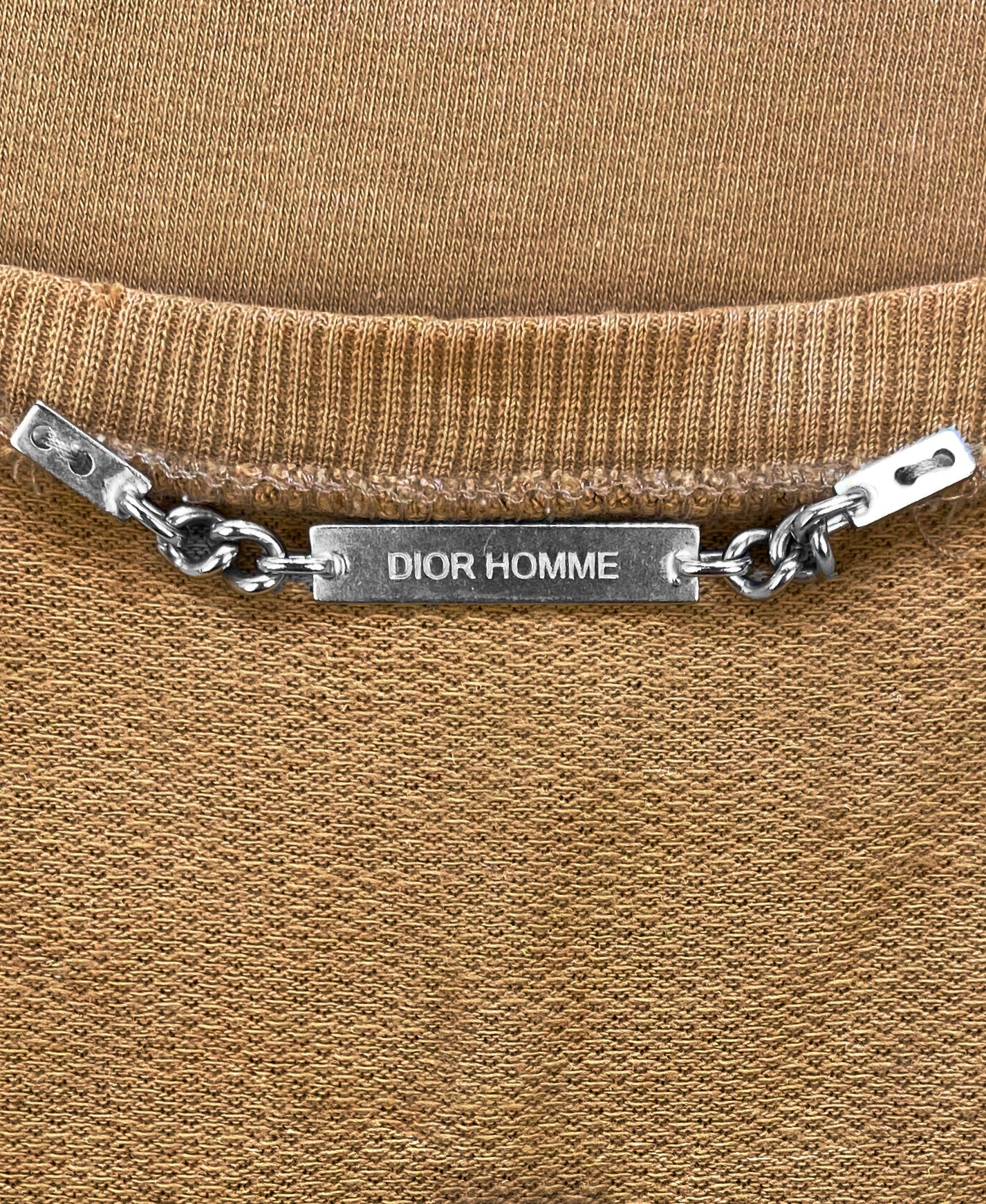 AW04 Dior Homme by Hedi Slimane Shoulder Zip Longsleeve