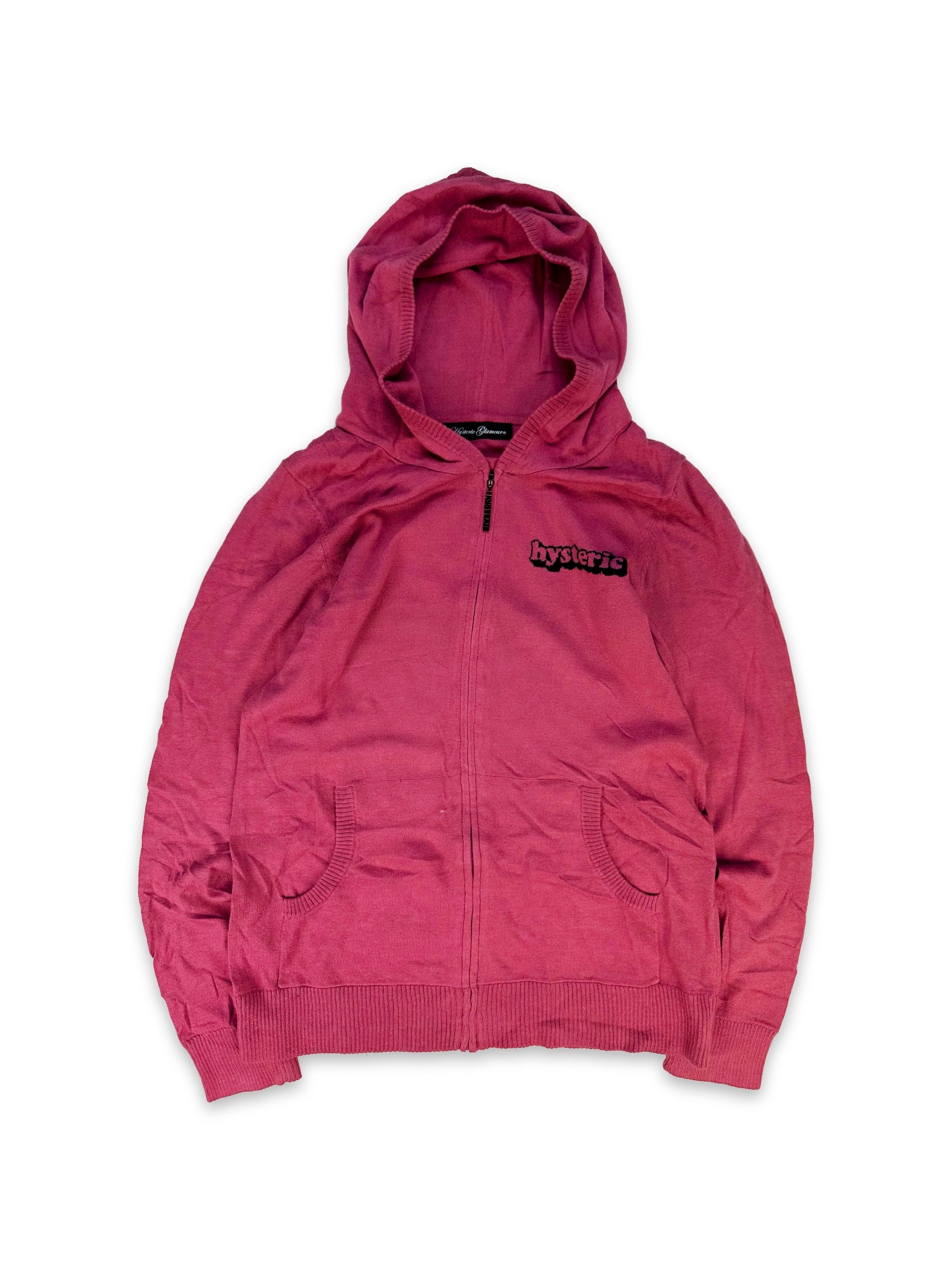 00s Hysteric Glamour ‘Makes Me Smile’ Full Zip Hoodie