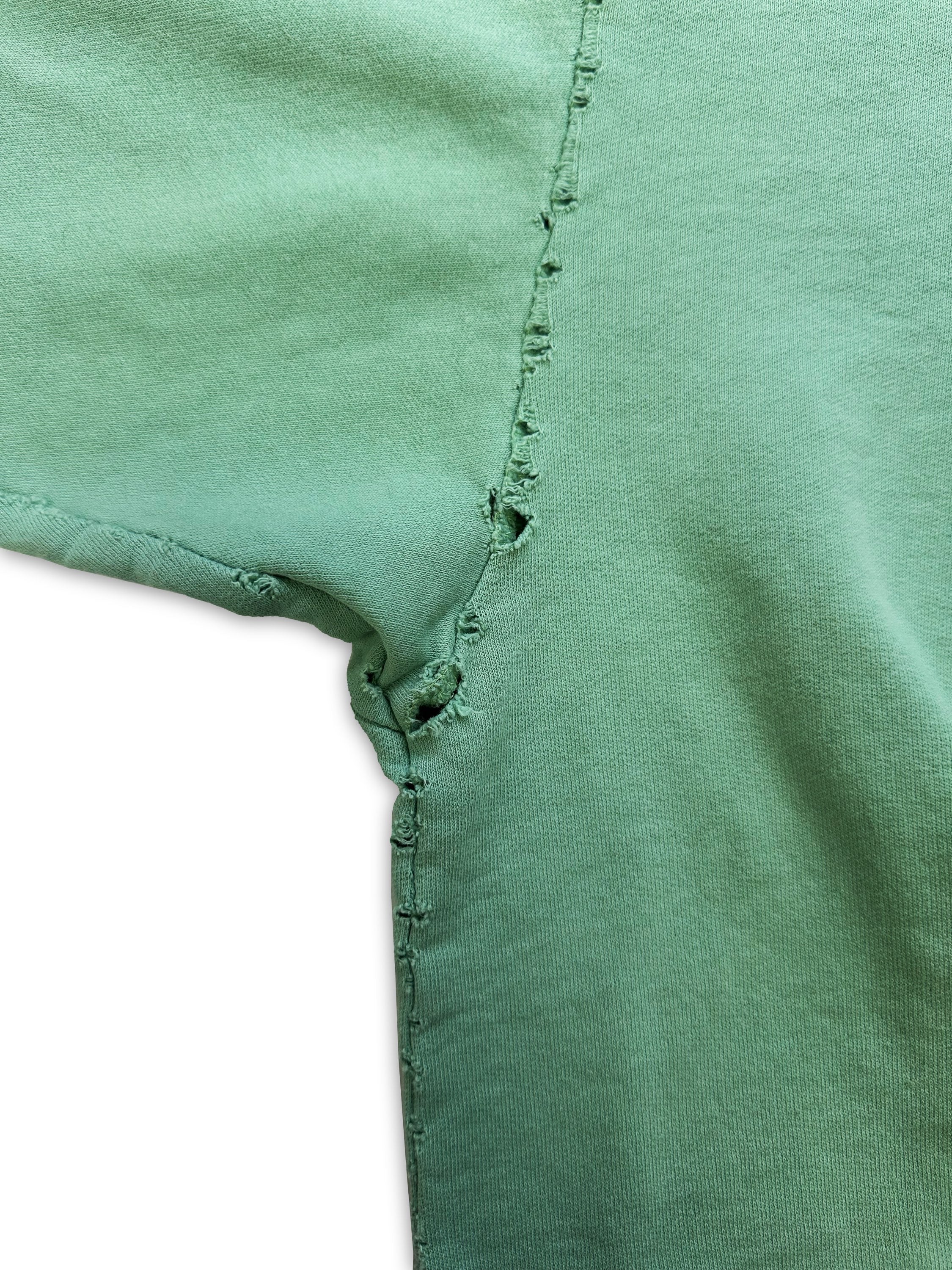 AW02 Raf Simons ‘Nebraska’ Mint Collegiate Logo Crewneck