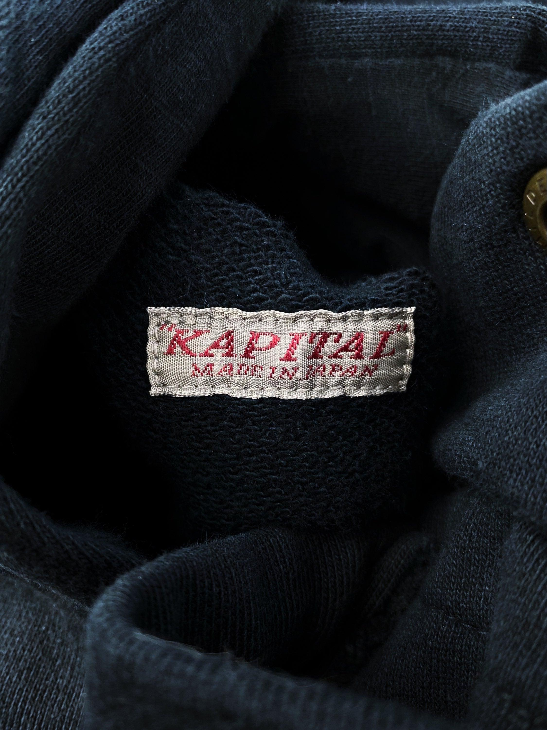 AW20 Kapital Alpine Fleecy Multi Pocket Utility Cargo Hoodie