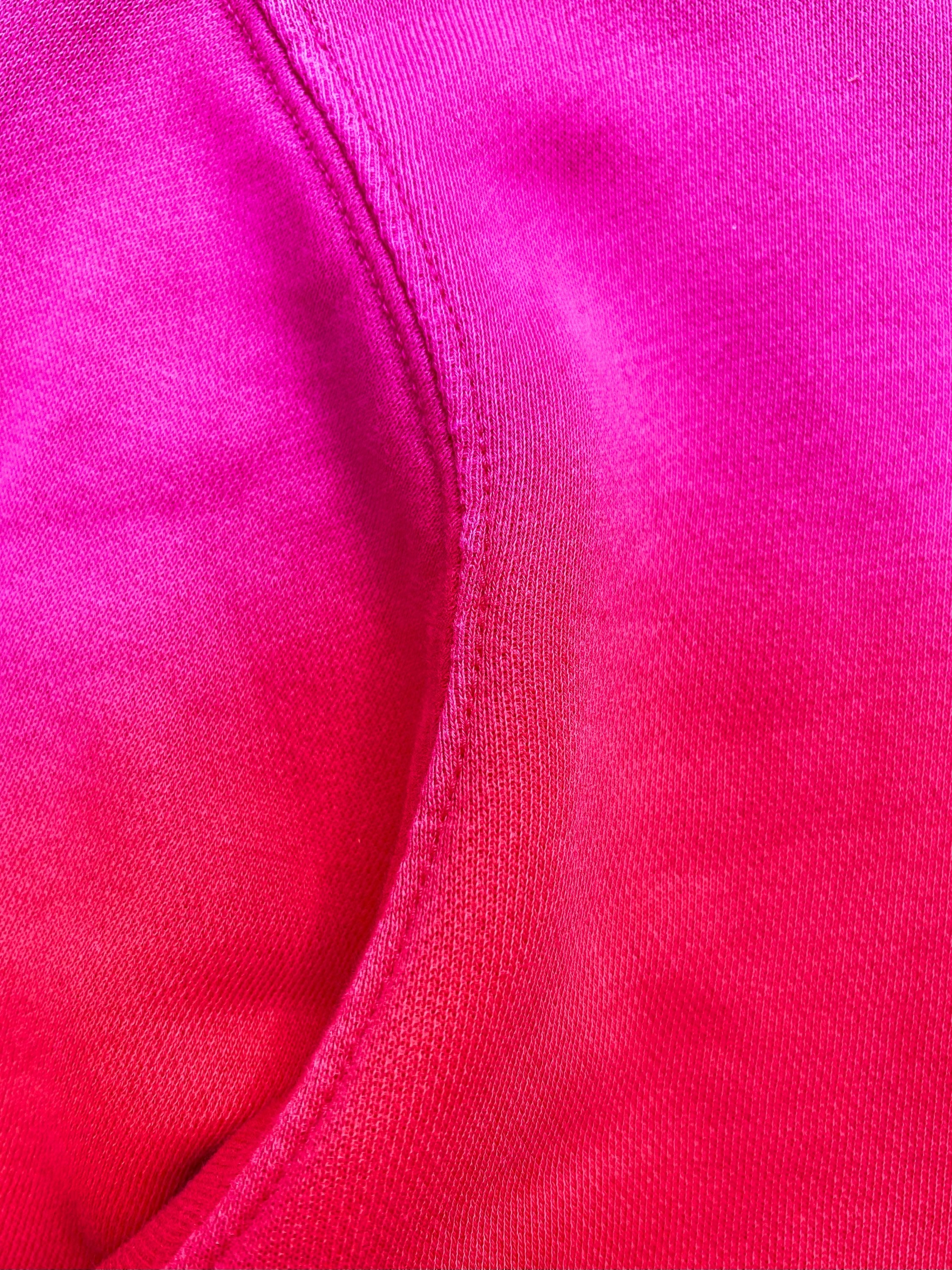 FW12 Raf Simons Gradient Dip Dye Neon Crewneck