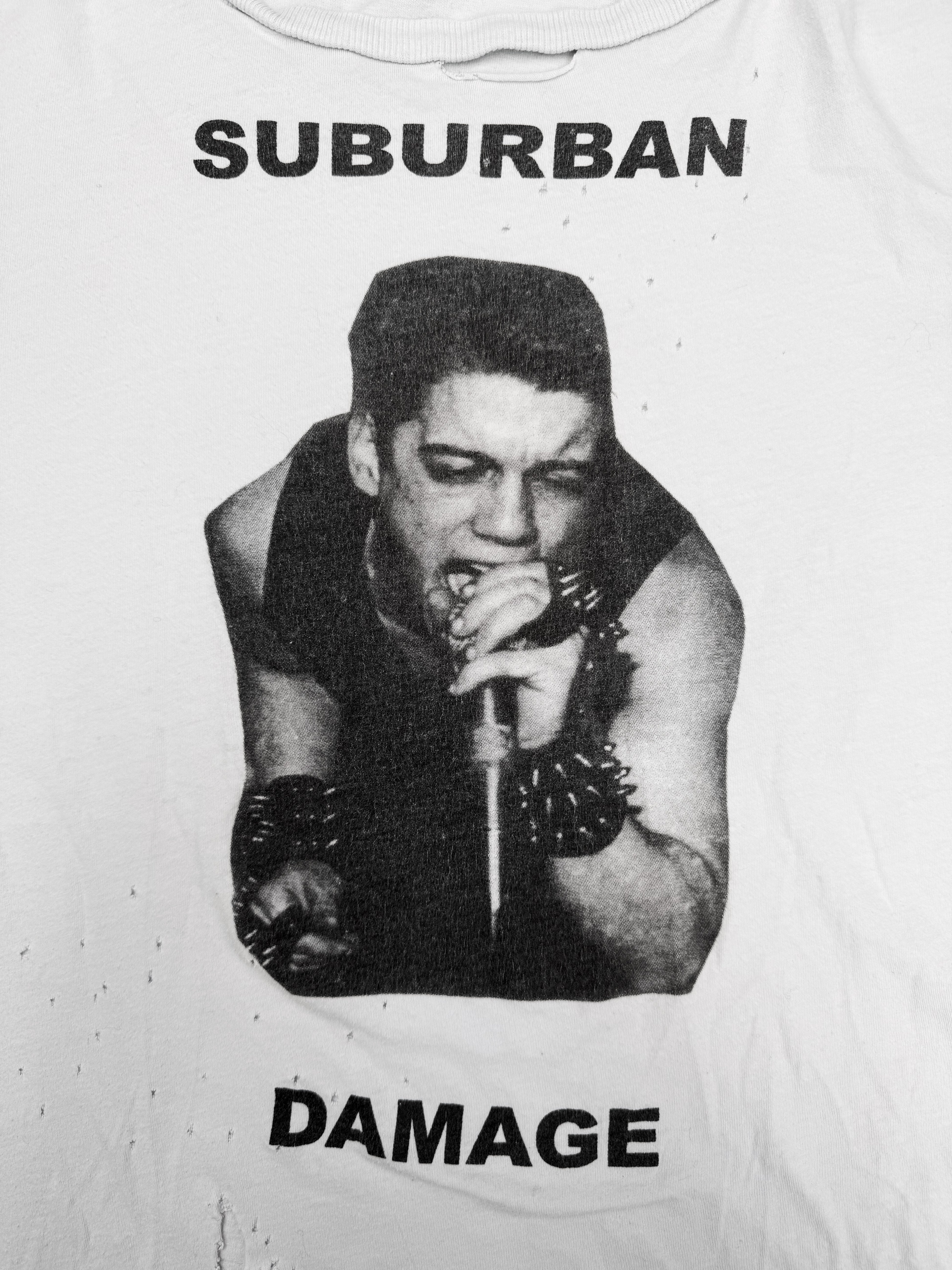 AW16 Enfants Riches Deprimes ‘Suburban Damage’ Distressed T-Shirt