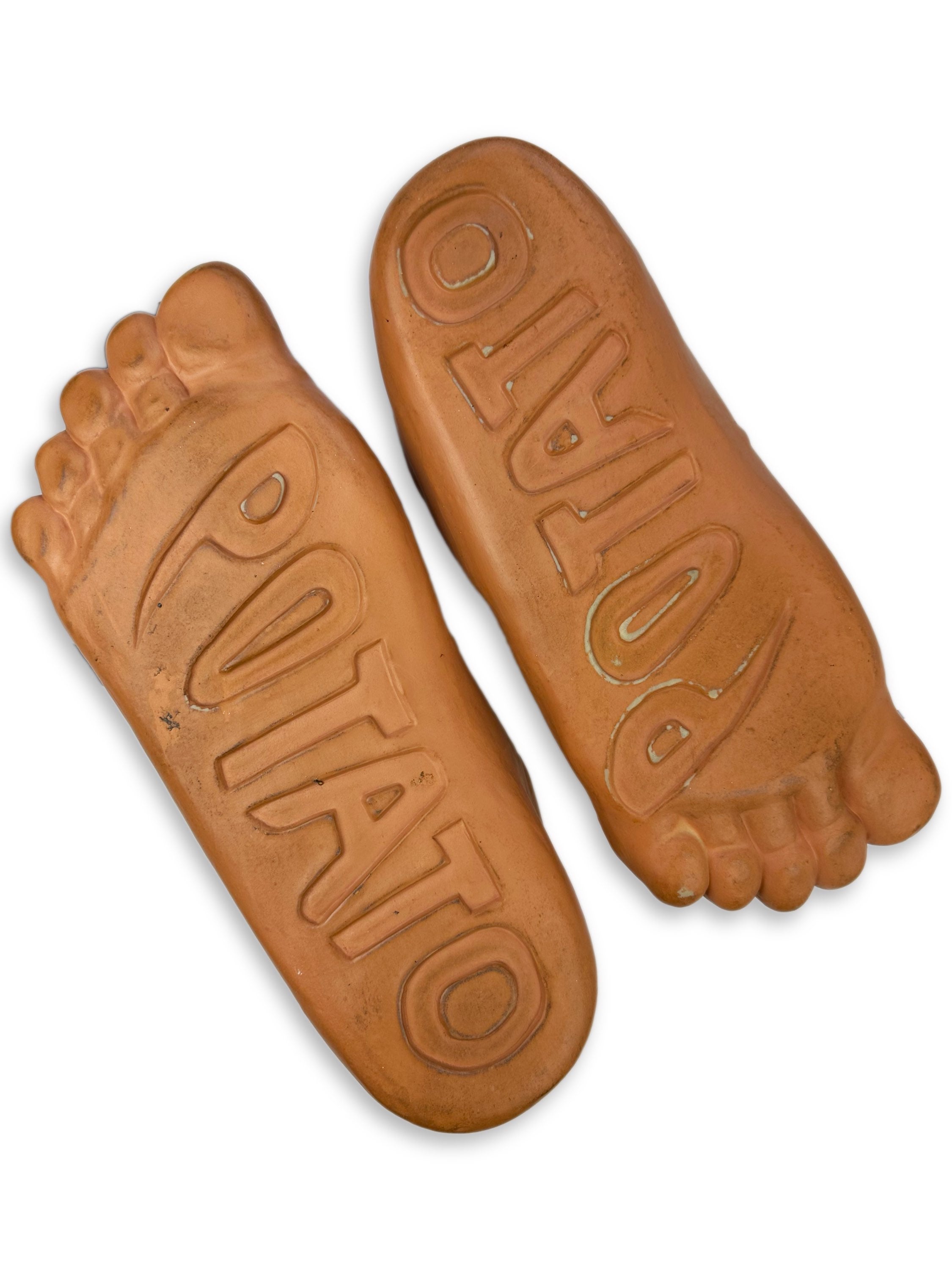2021 Imran Potato ‘Caveman’ Rubberized Padded Feet Slippers