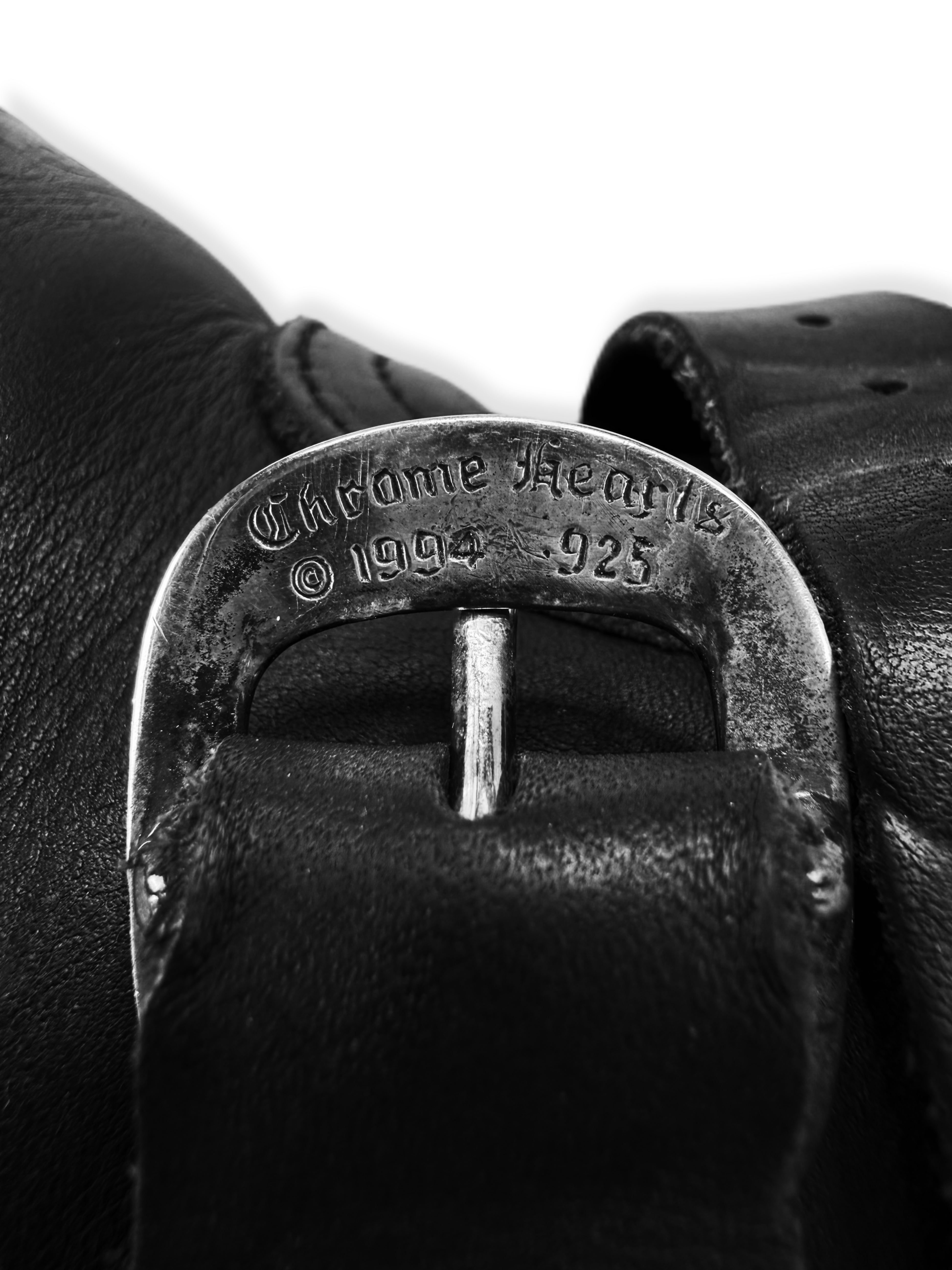 Chrome Hearts x Wesco ‘Cross’ Gunslinger Black Leather Boots