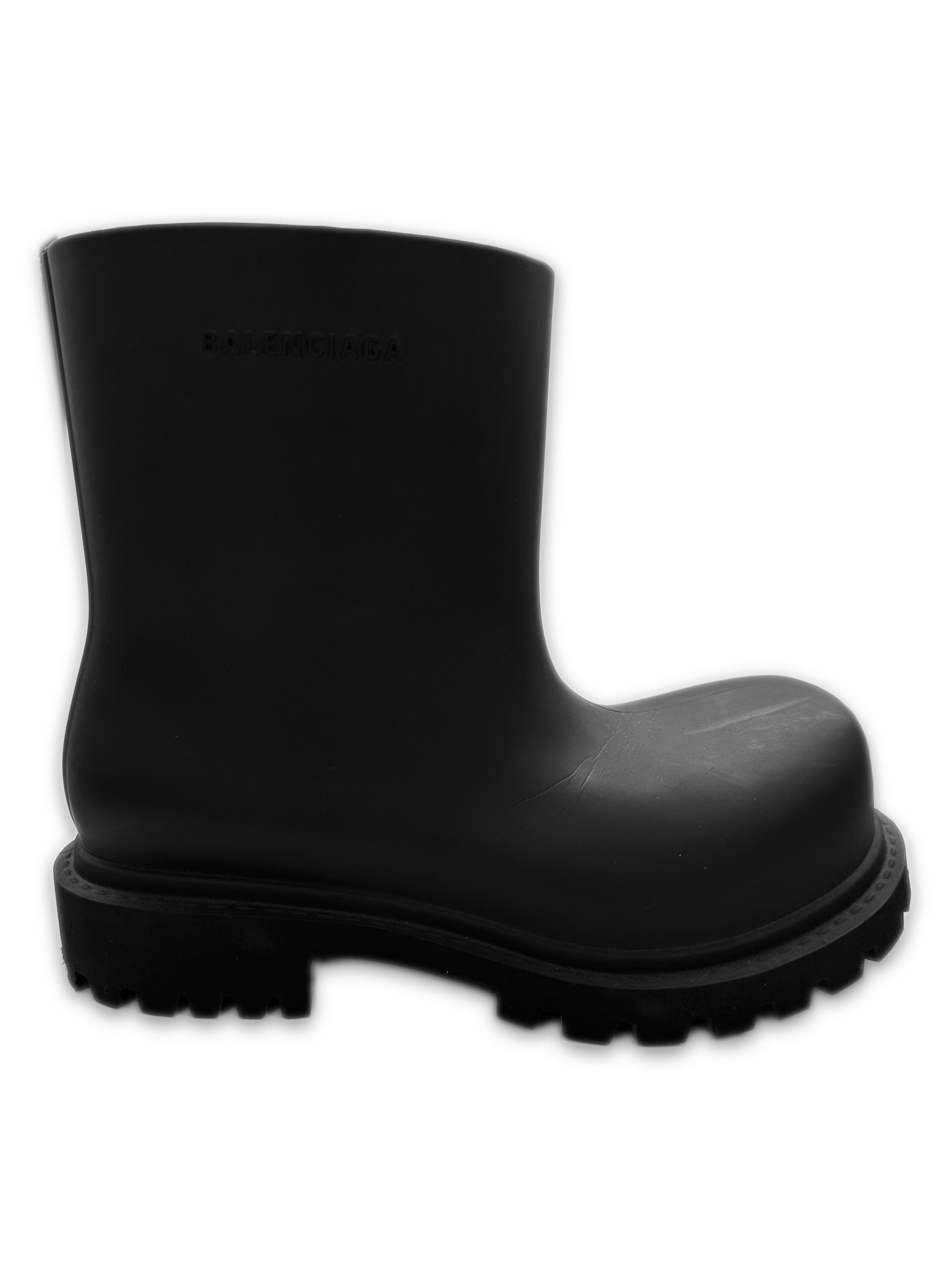 Balenciaga ‘Steroid’ Black Rubber Platform Boots