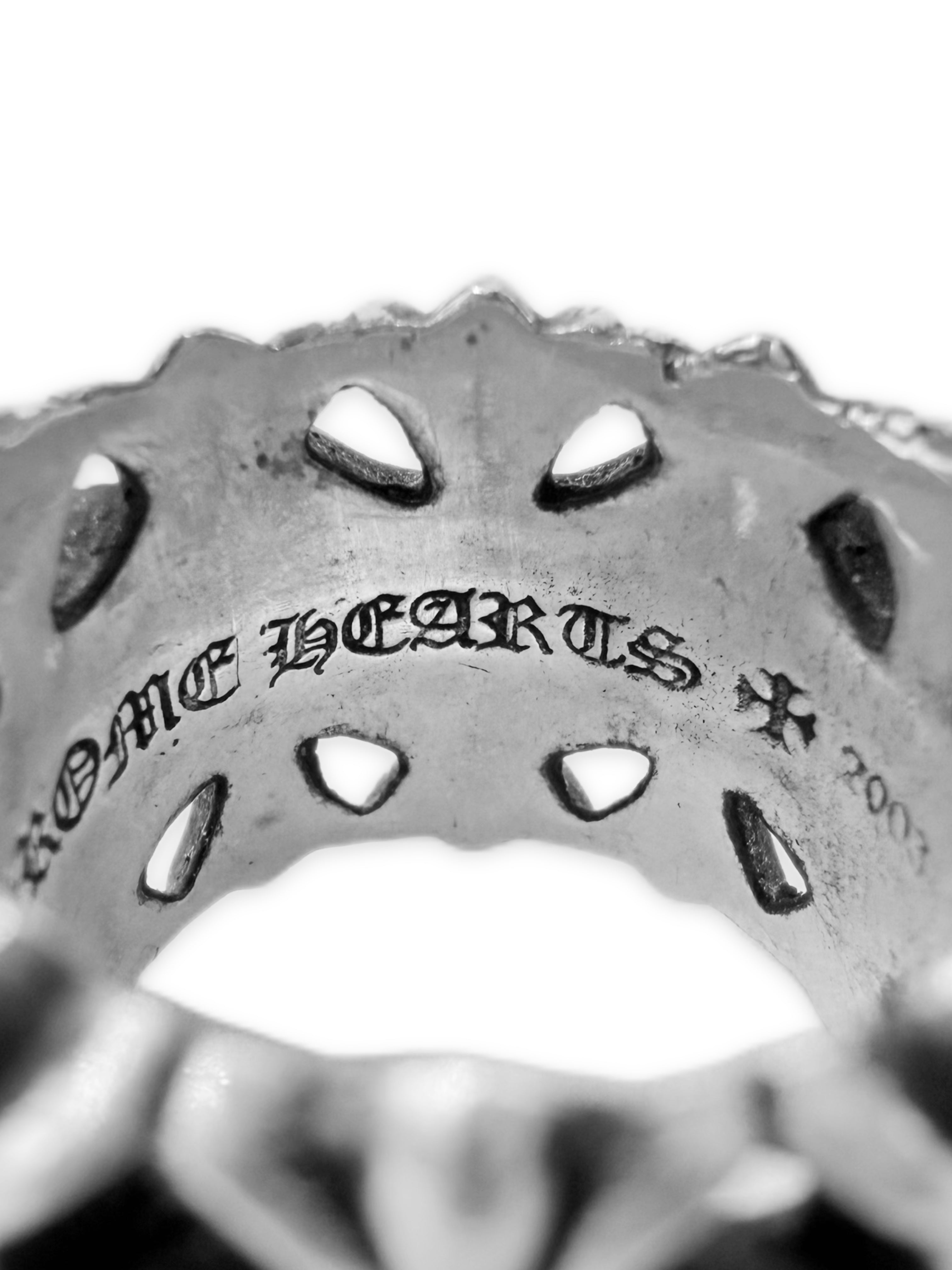 Chrome Hearts Cemetery Cross .925 Silver Ring