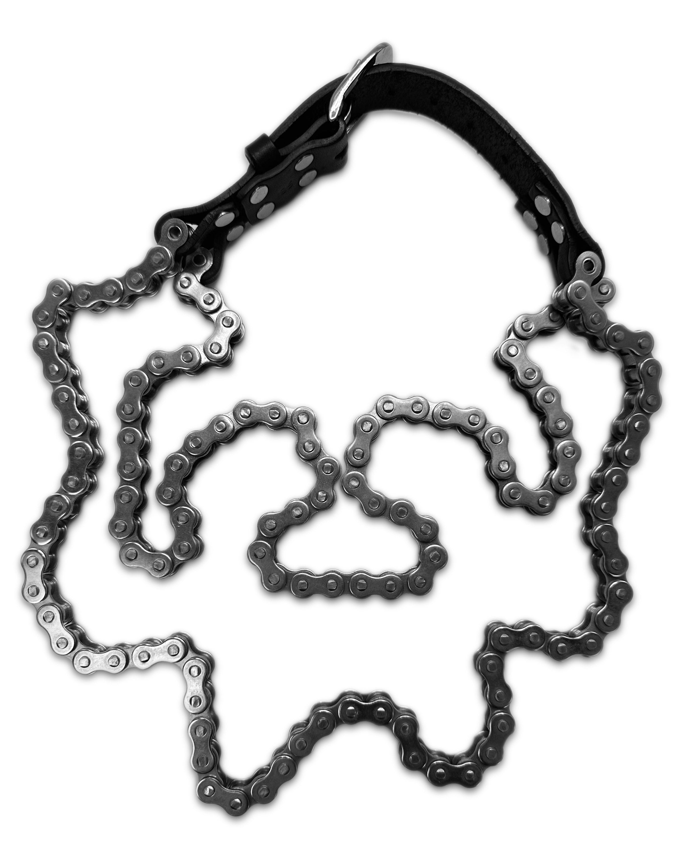 AW10 Balmain by Christophe Decarnin ‘Bike Chain’ Metal Belt
