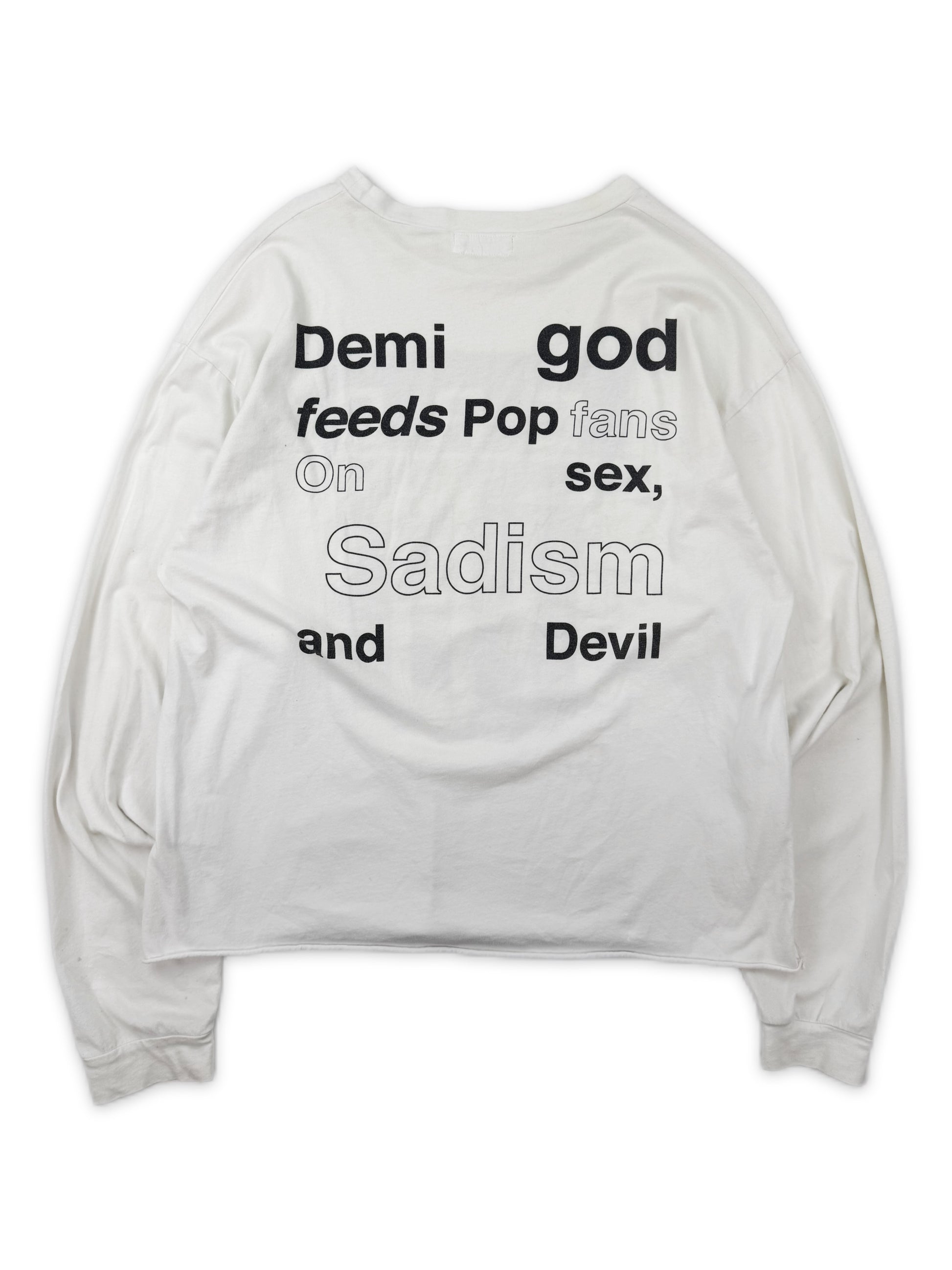 Enfants Riches Deprimes Nosebleed Demi God White Long Sleeve