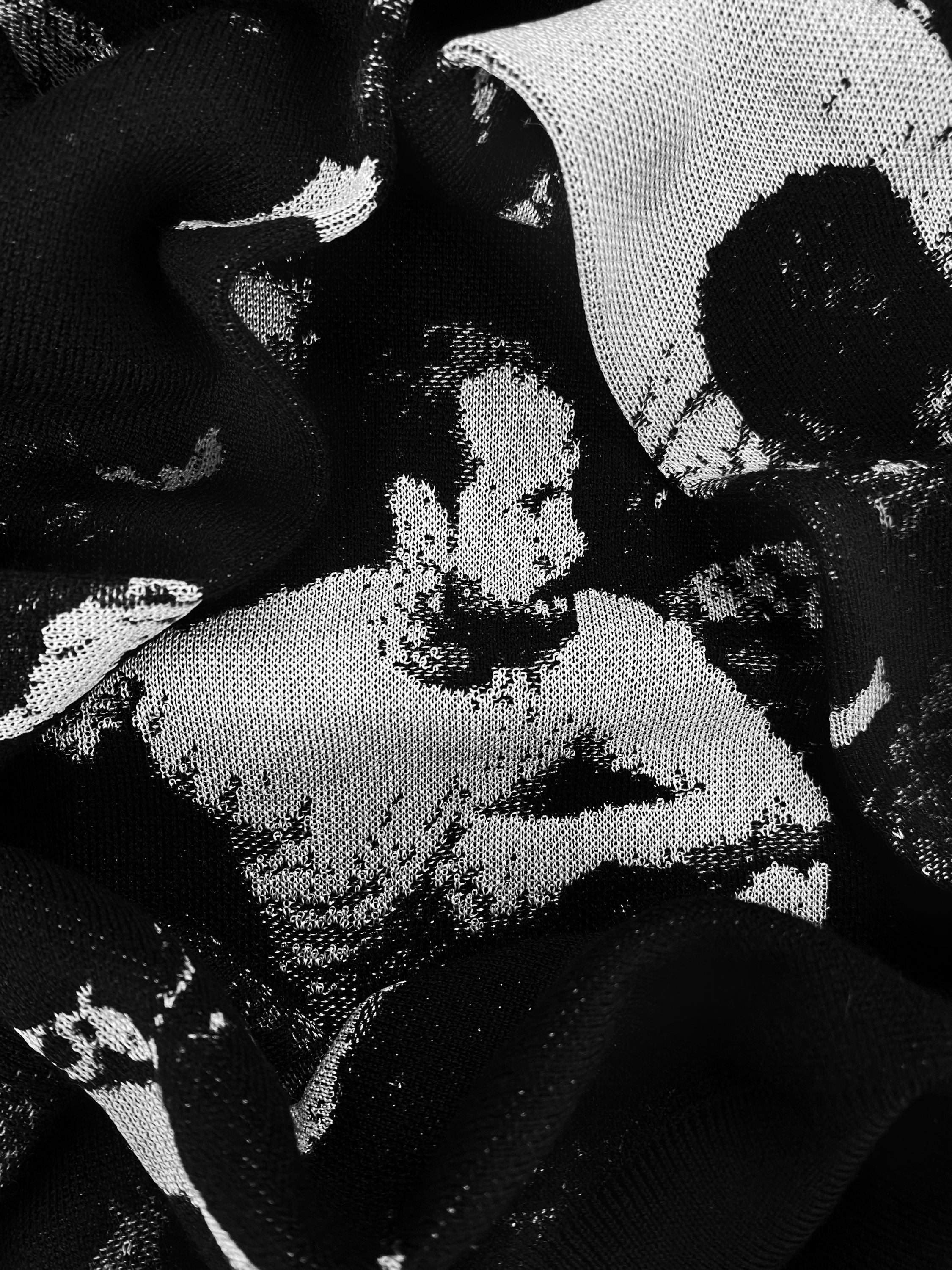 AW17 Dior Homme x Dan Witz ‘Moshpit’ Negative Knitted Sweater